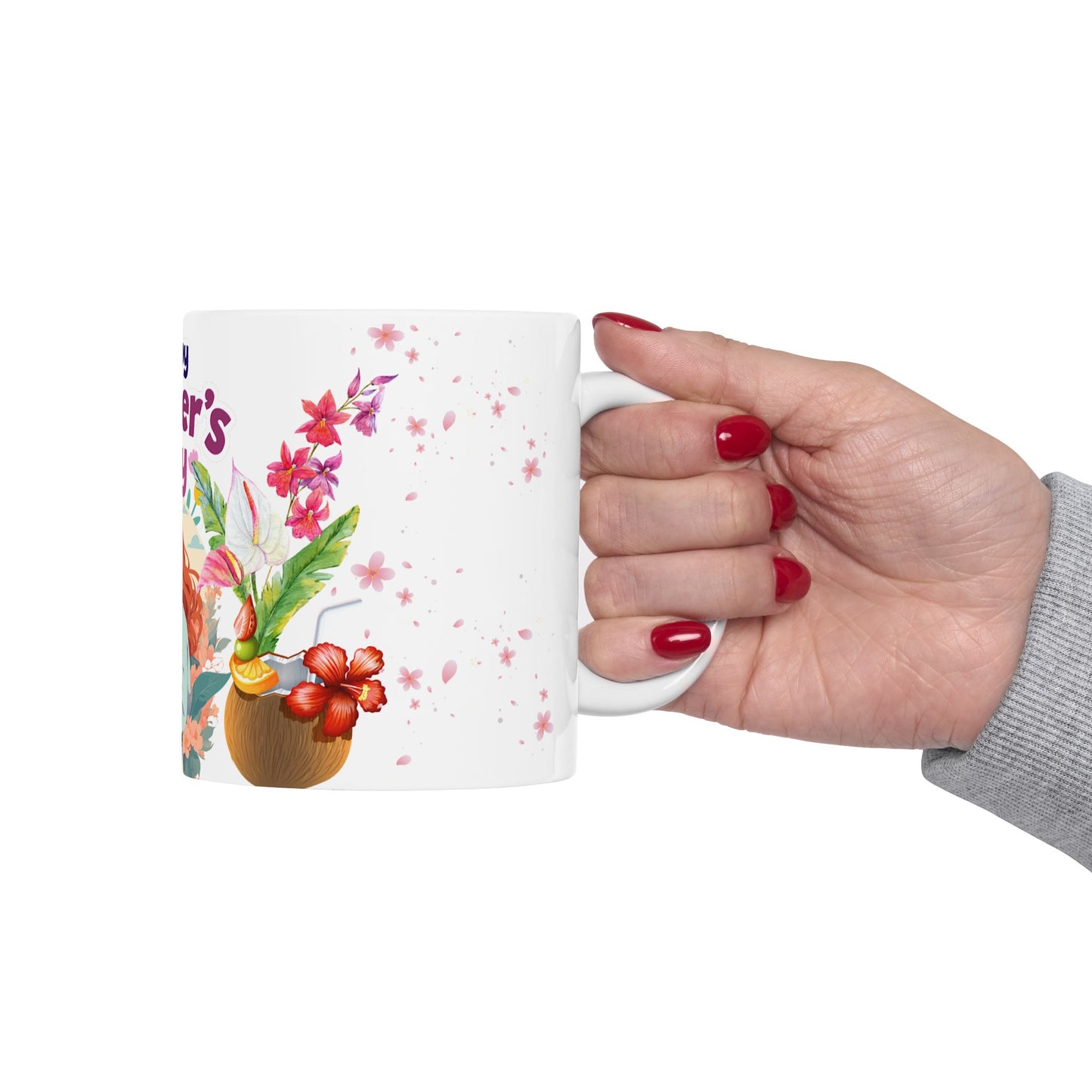 Happy Mother's Day Floral Ceramic Mug