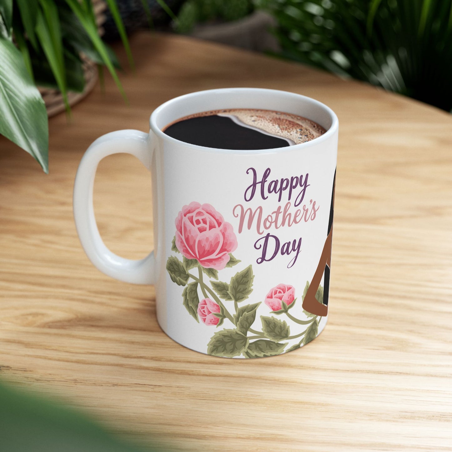 Mother's Day Ceramic Mug - Floral Design | 11oz