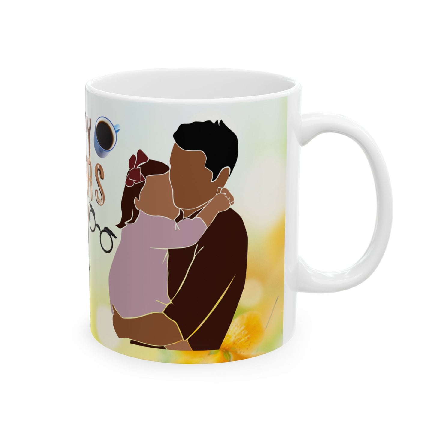 Happy Father's Day Coffee Mug - Fun & Unique Gift for Dads