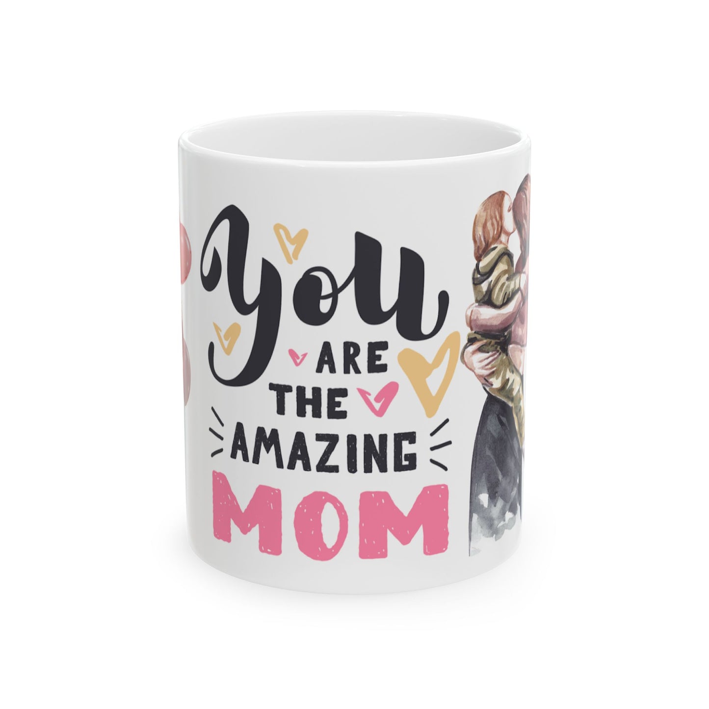 Amazing Mom Ceramic Mug - Heartwarming Gift for Mother's Day & Special Occasions