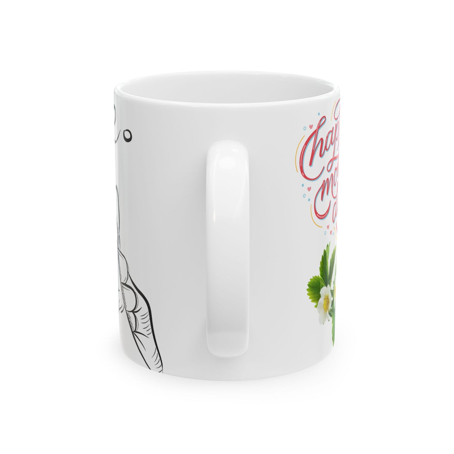 Nurturing Love Ceramic Mug - Perfect Gift for Mothers