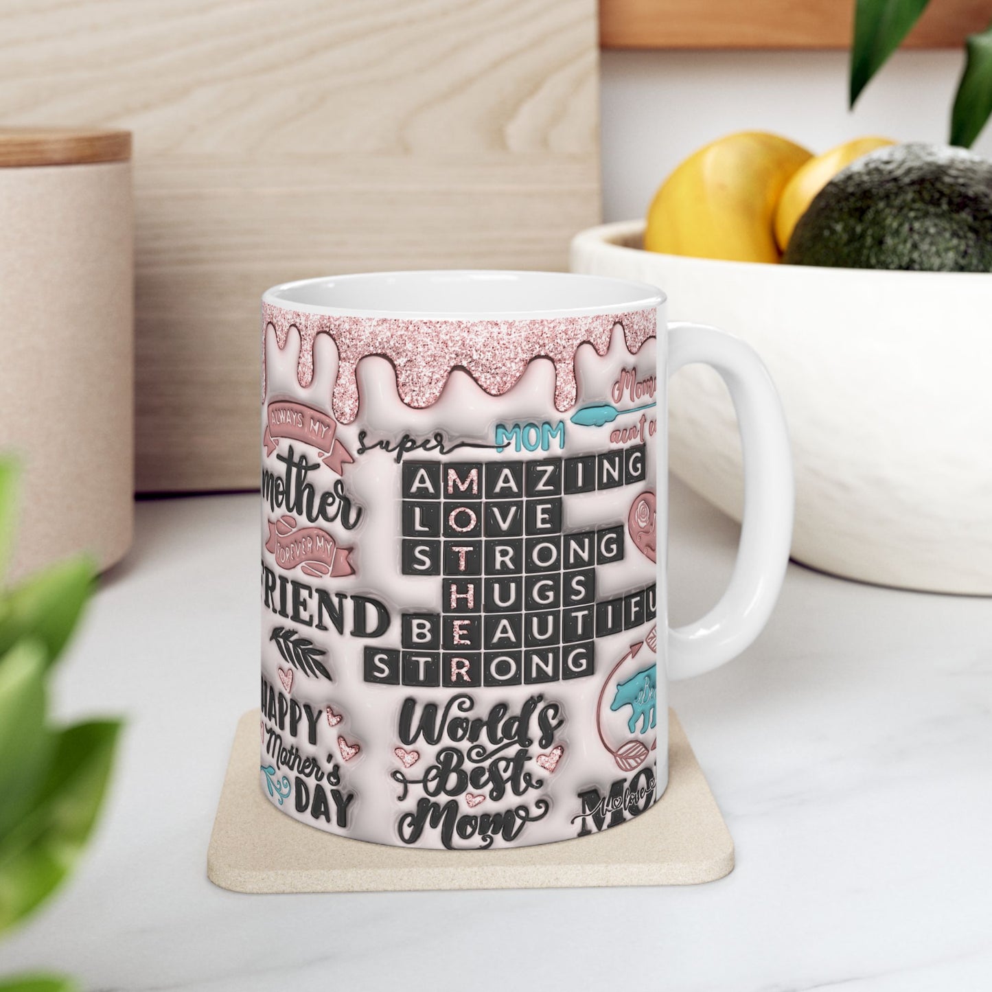 Inspirational Mother’s Day Ceramic Mug – Heartfelt Quotes & Designs
