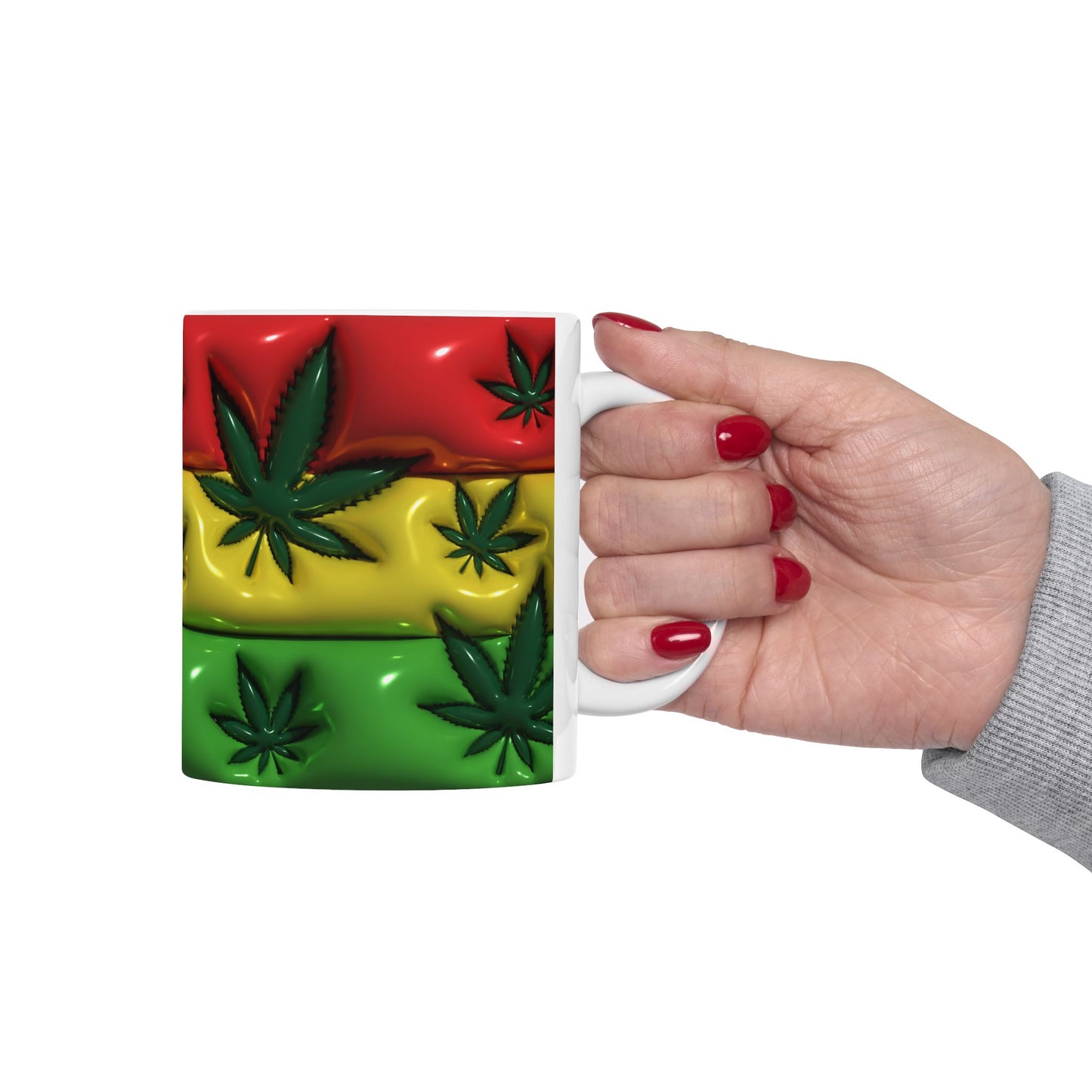 Reggae Vibes Ceramic Mug - 11oz Perfect for Coffee Lovers