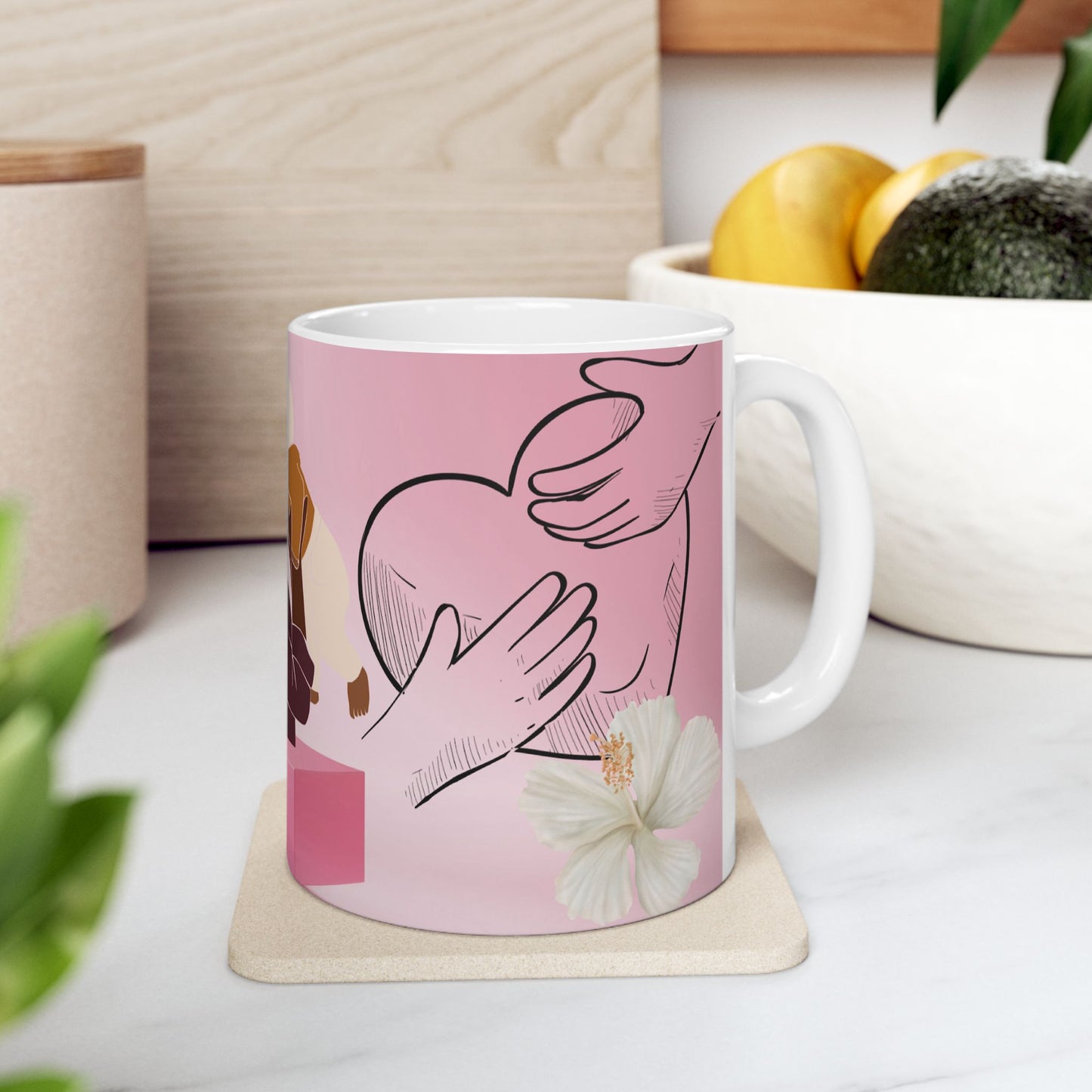 Mother's Day Ceramic Mug - 11oz Heartwarming Gift for Moms