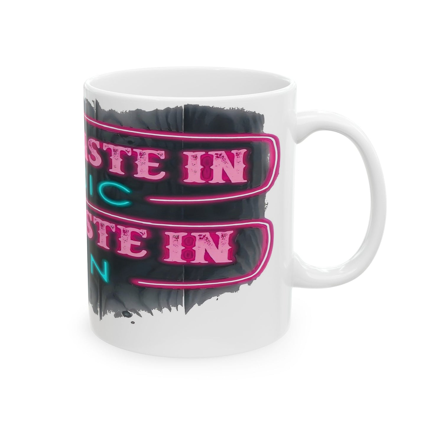 Good Taste Ceramic Mug - Perfect for Music & Coffee Lovers