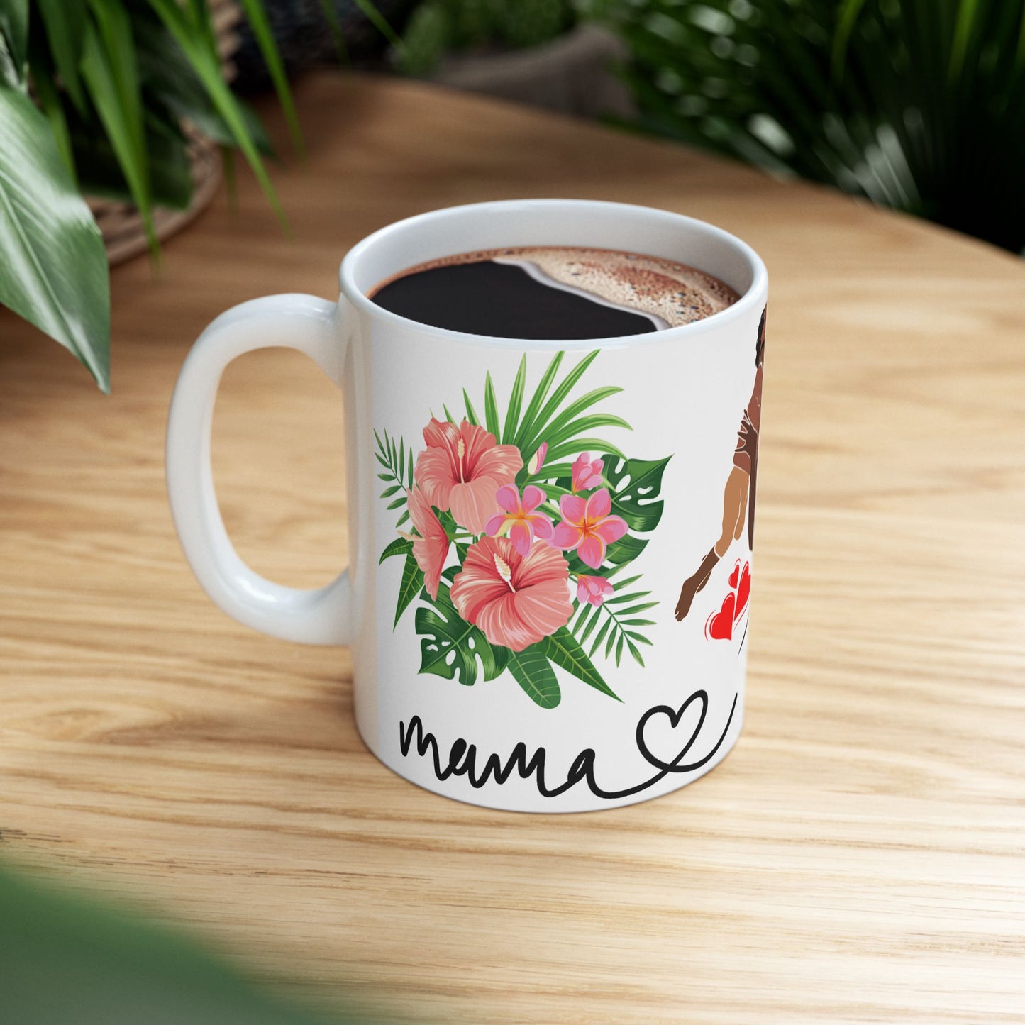 Mother's Day Love Ceramic Mug - Heartfelt 11oz Drinking Cup
