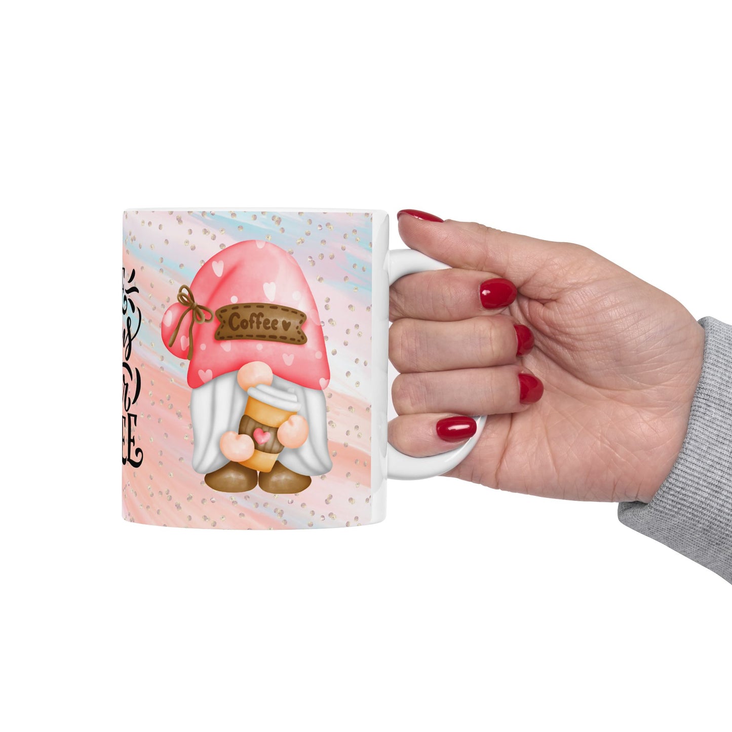 Life Begins After Coffee Ceramic Mug | 11oz Perfect Gift for Coffee Lovers