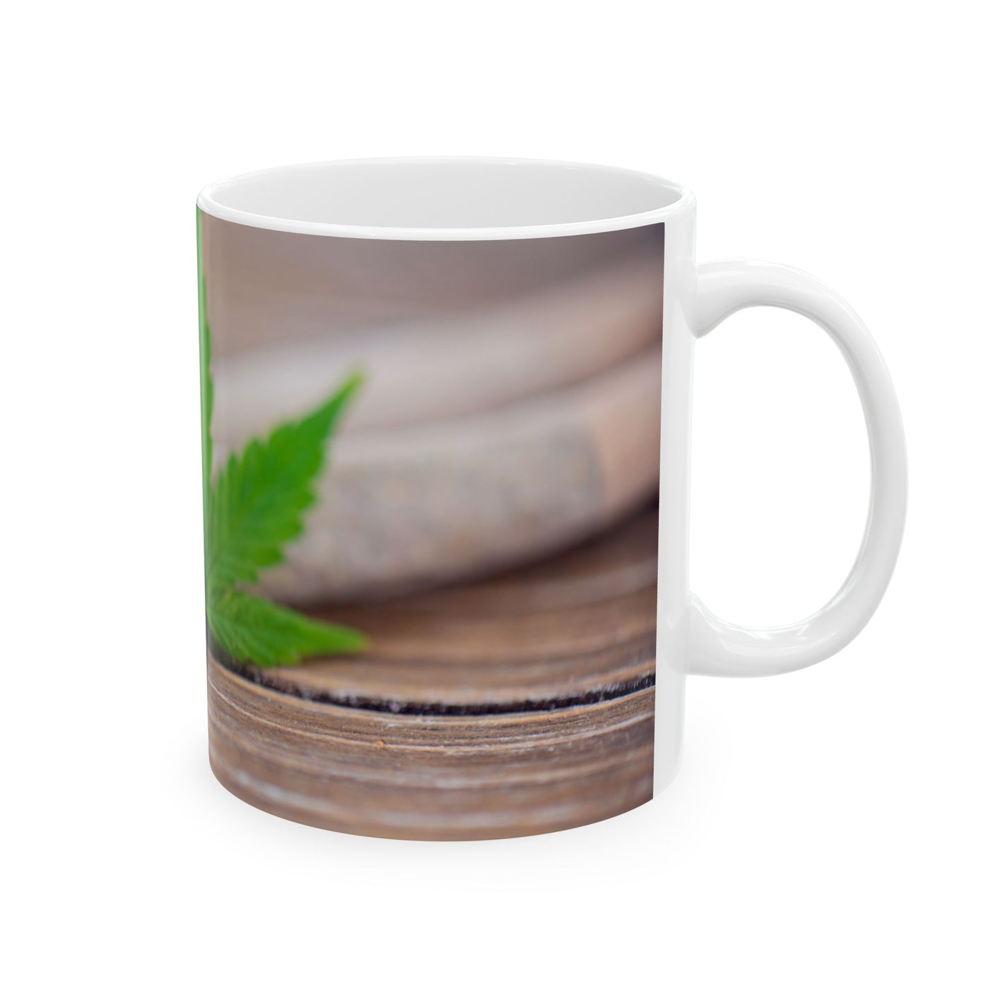 Inspirational Cannabis Ceramic Mug - 11oz