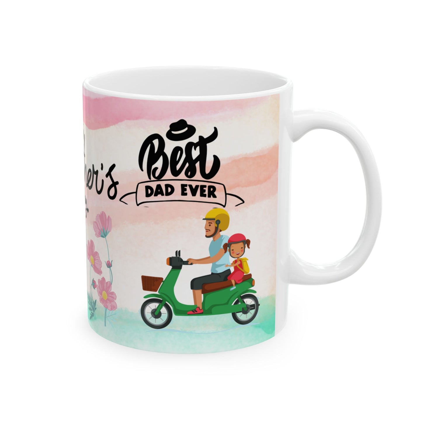 Happy Father's Day Ceramic Mug Perfect Gift for Dad