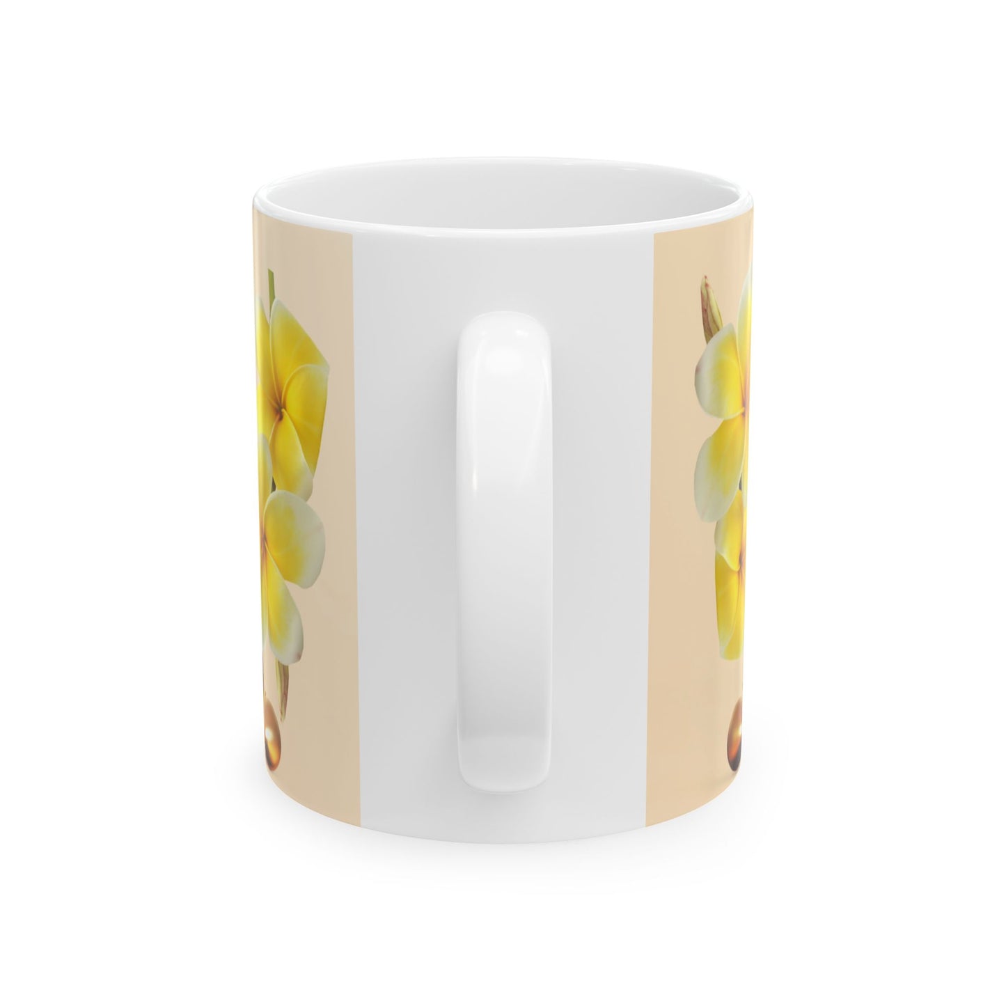 Happy Mother's Day Ceramic Mug – Floral Design, Perfect Gift for Moms