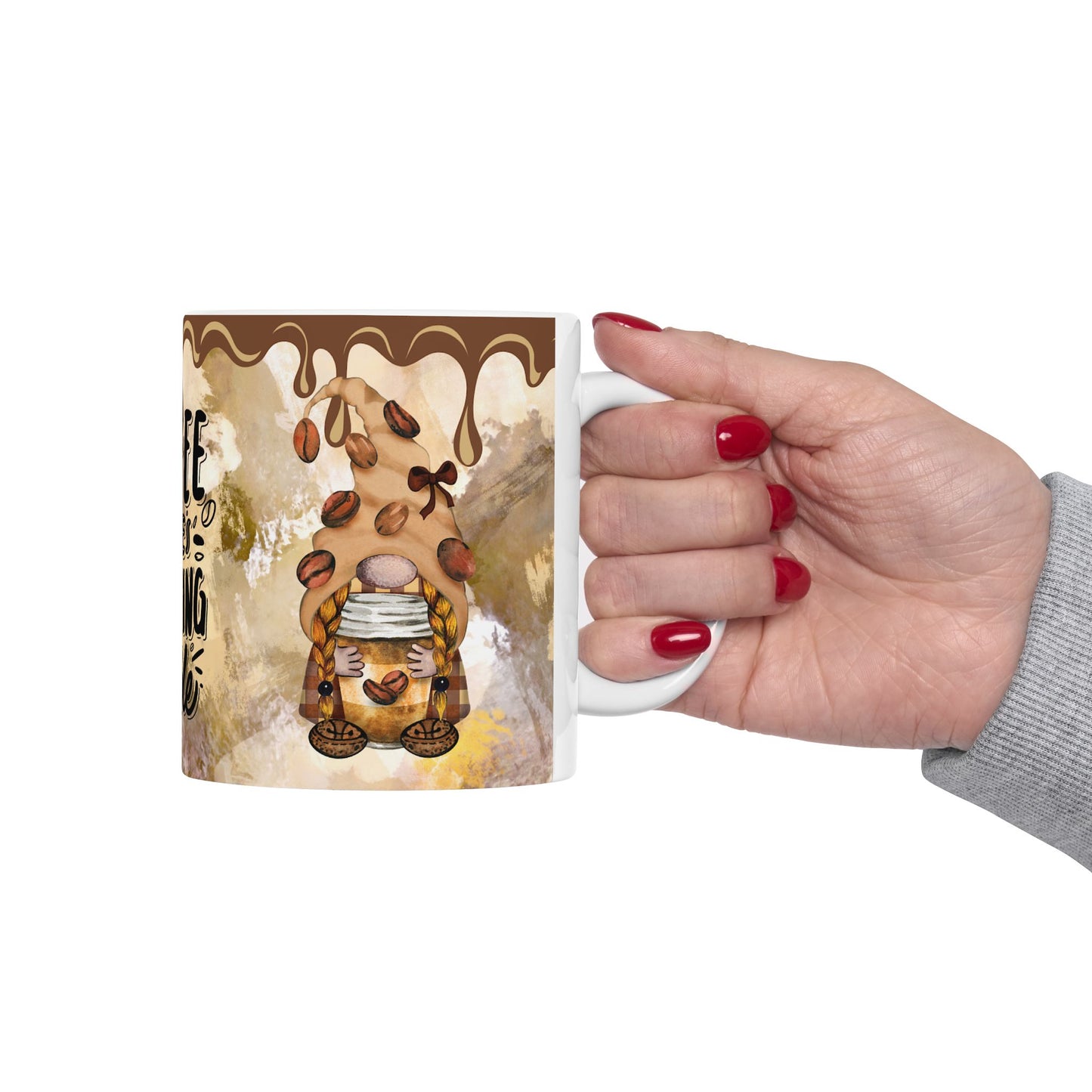 Coffee Makes Everything Possible Ceramic Mug - 11oz