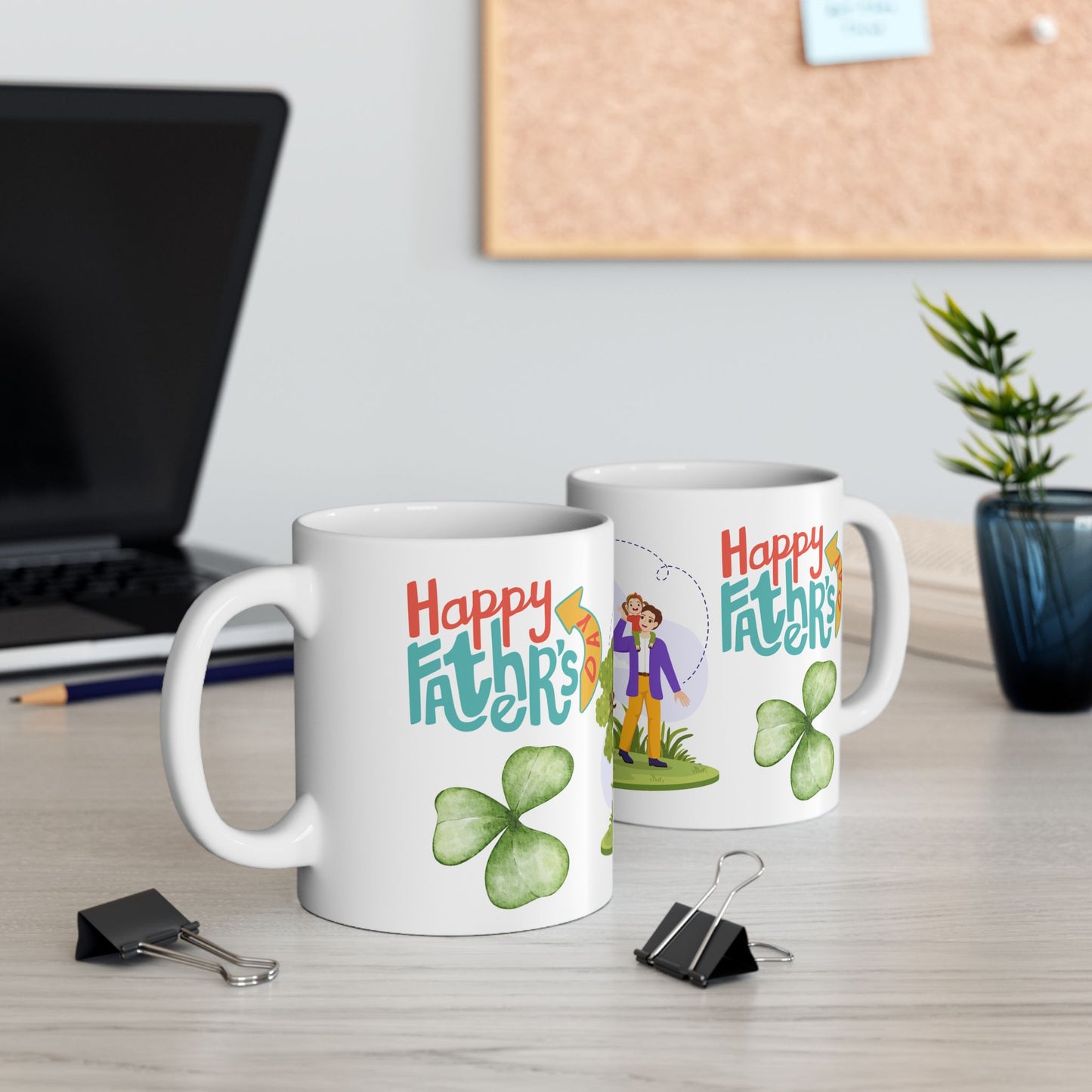 Family Fun Ceramic Mug - Celebrate Special Moments with Colorful Design