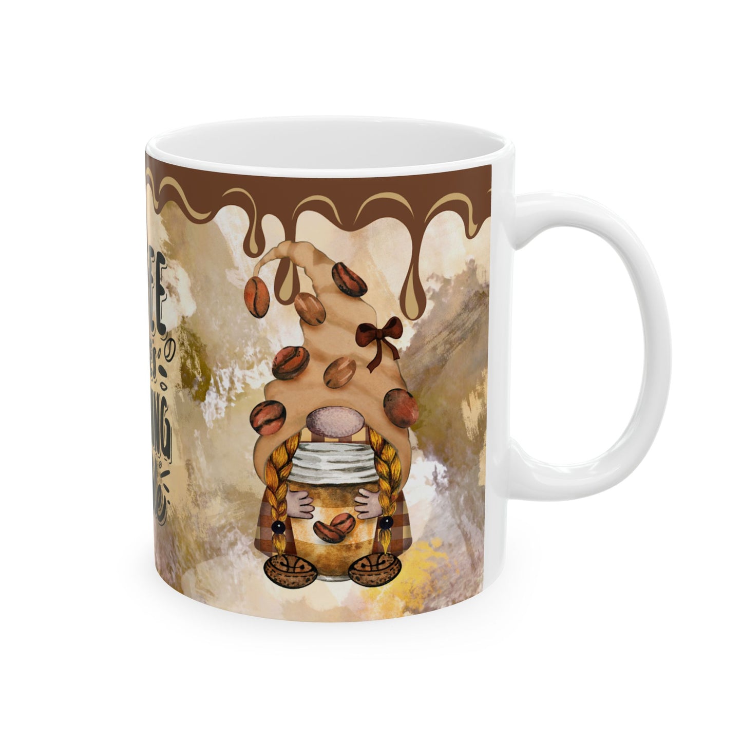 Coffee Makes Everything Possible Ceramic Mug - 11oz