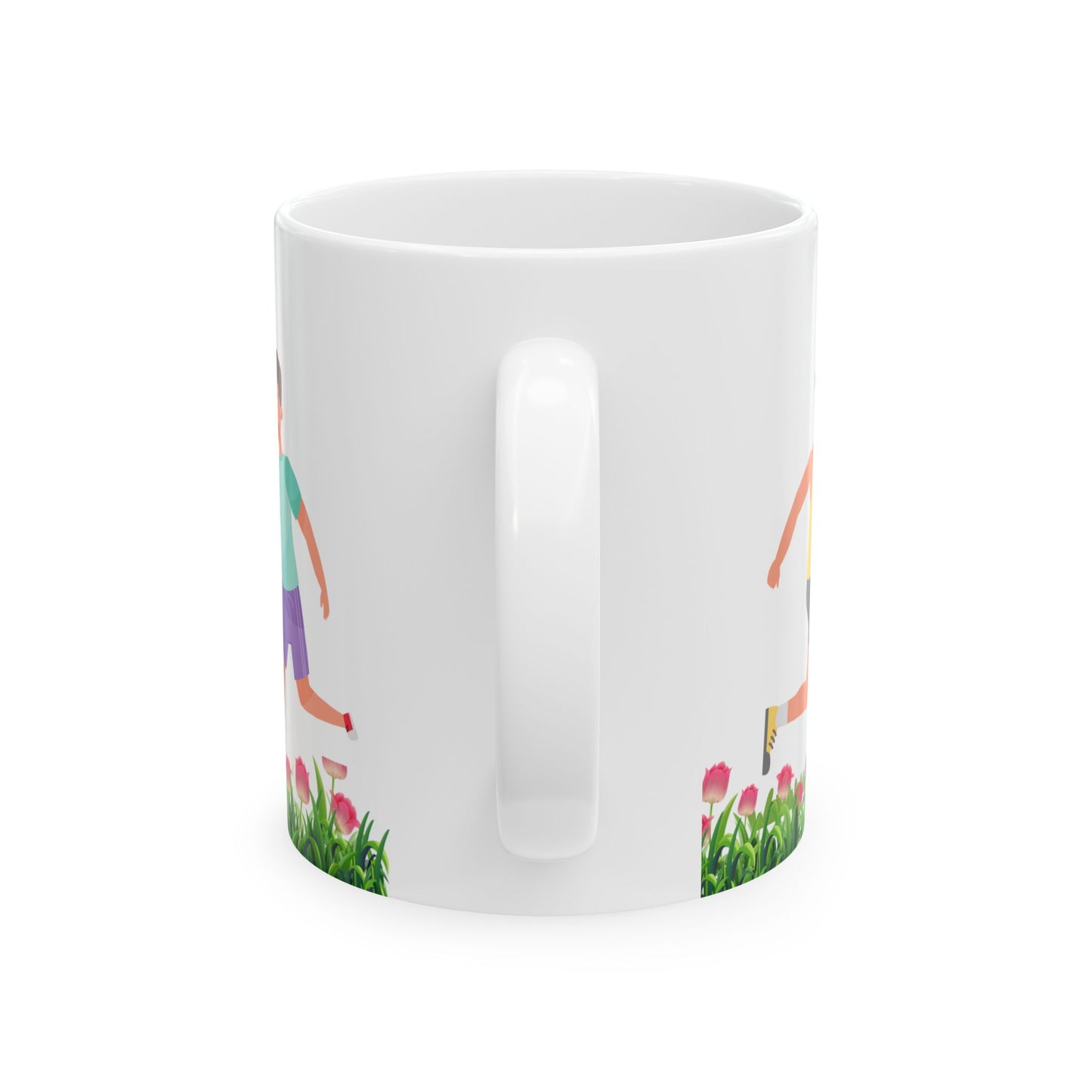 Happy Father's Day Ceramic Mug - Fun Dad Gift for Coffee & Tea Lovers