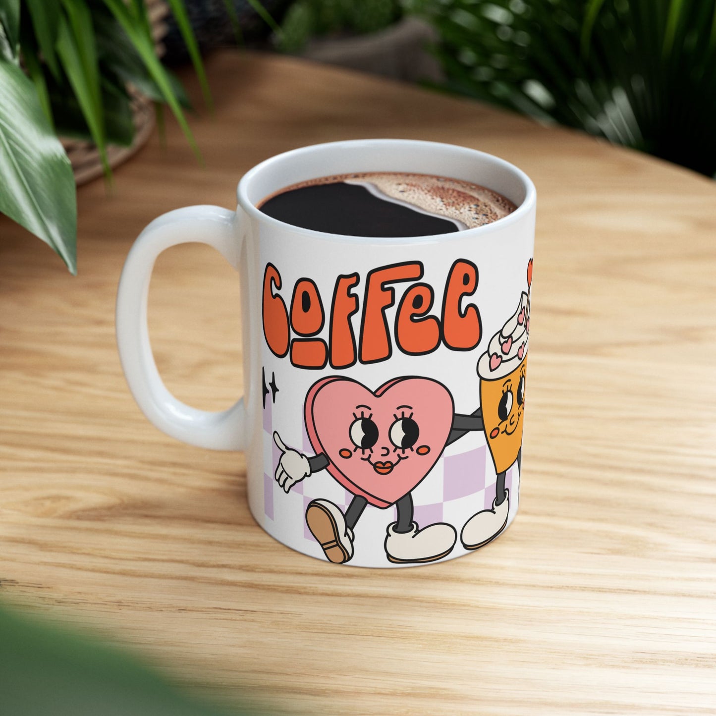 Cute Love You Ceramic Mug - Adorable Drinkware for Any Occasion
