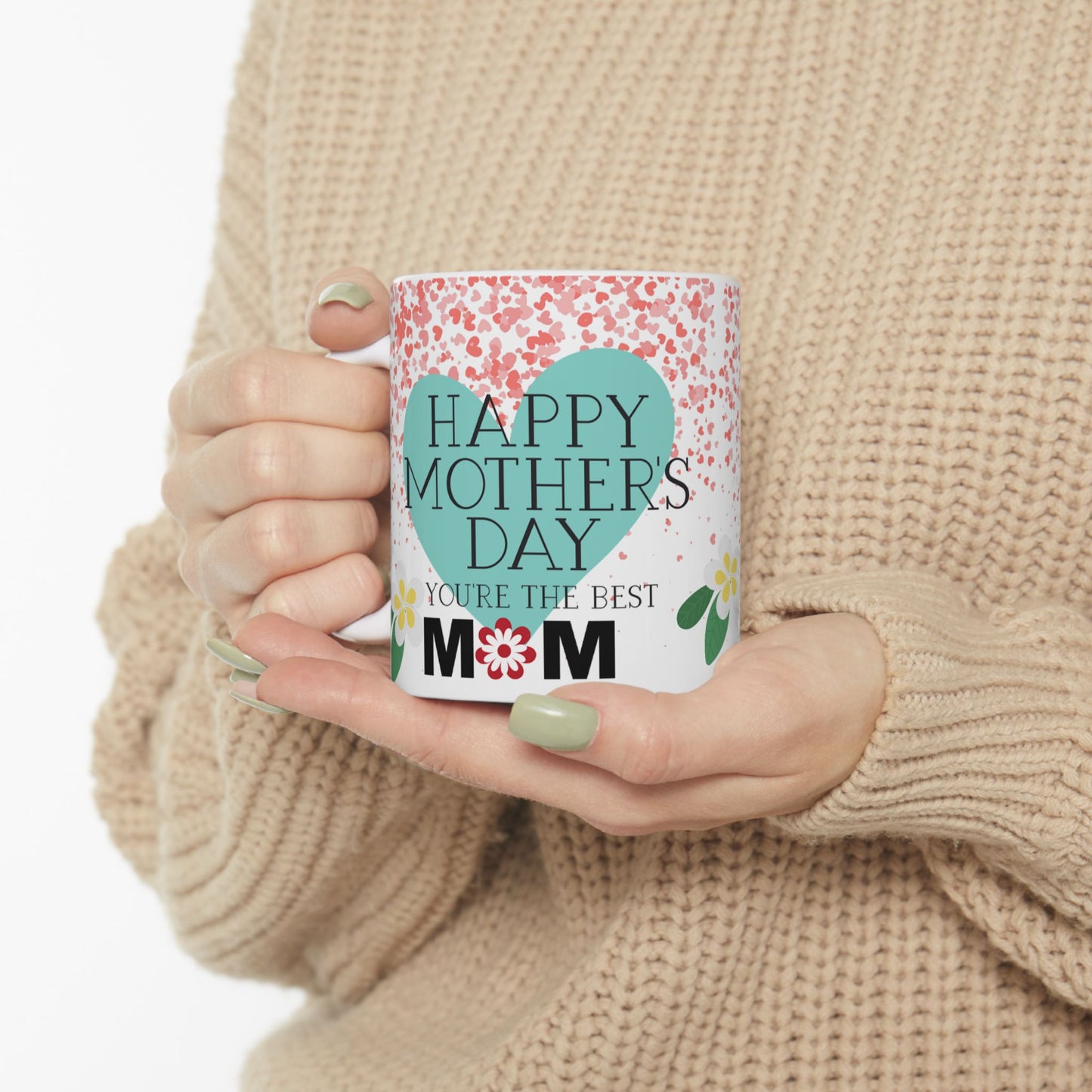 Happy Mother's Day Ceramic Mug - Perfect Gift for Moms 11oz