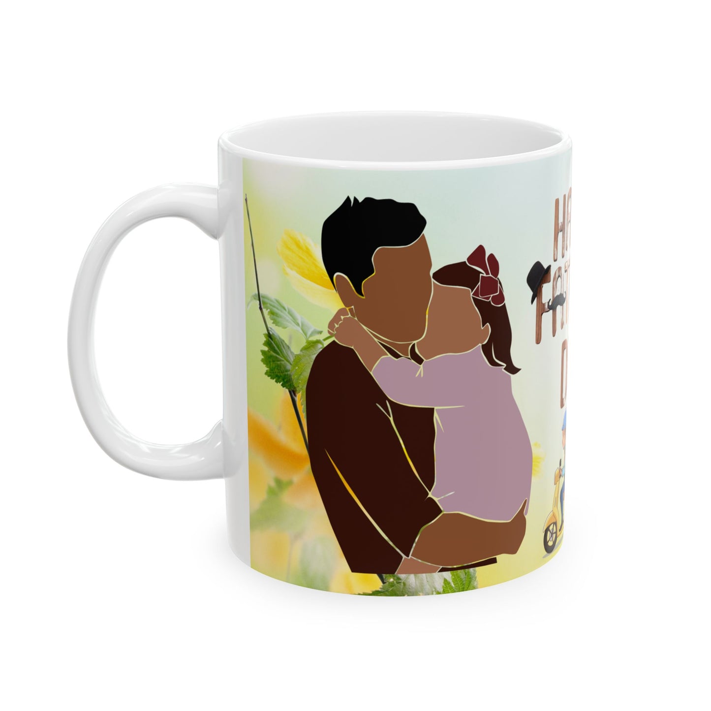 Happy Father's Day Coffee Mug - Fun & Unique Gift for Dads
