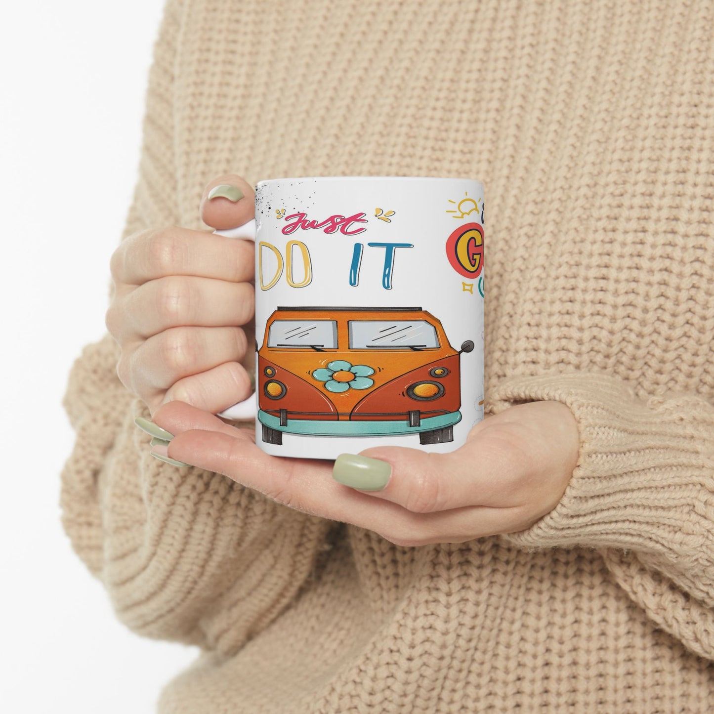 Good Vibes Ceramic Coffee Mug - 11oz