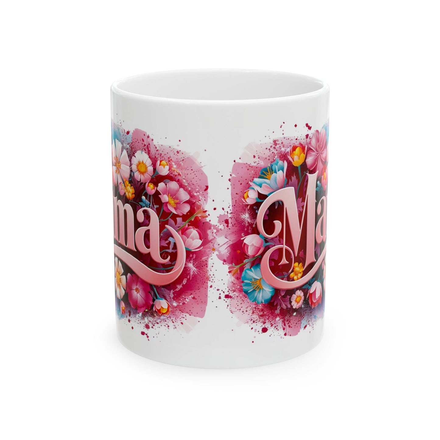 Floral Mama Ceramic Mug - Perfect Gift for Mother's Day