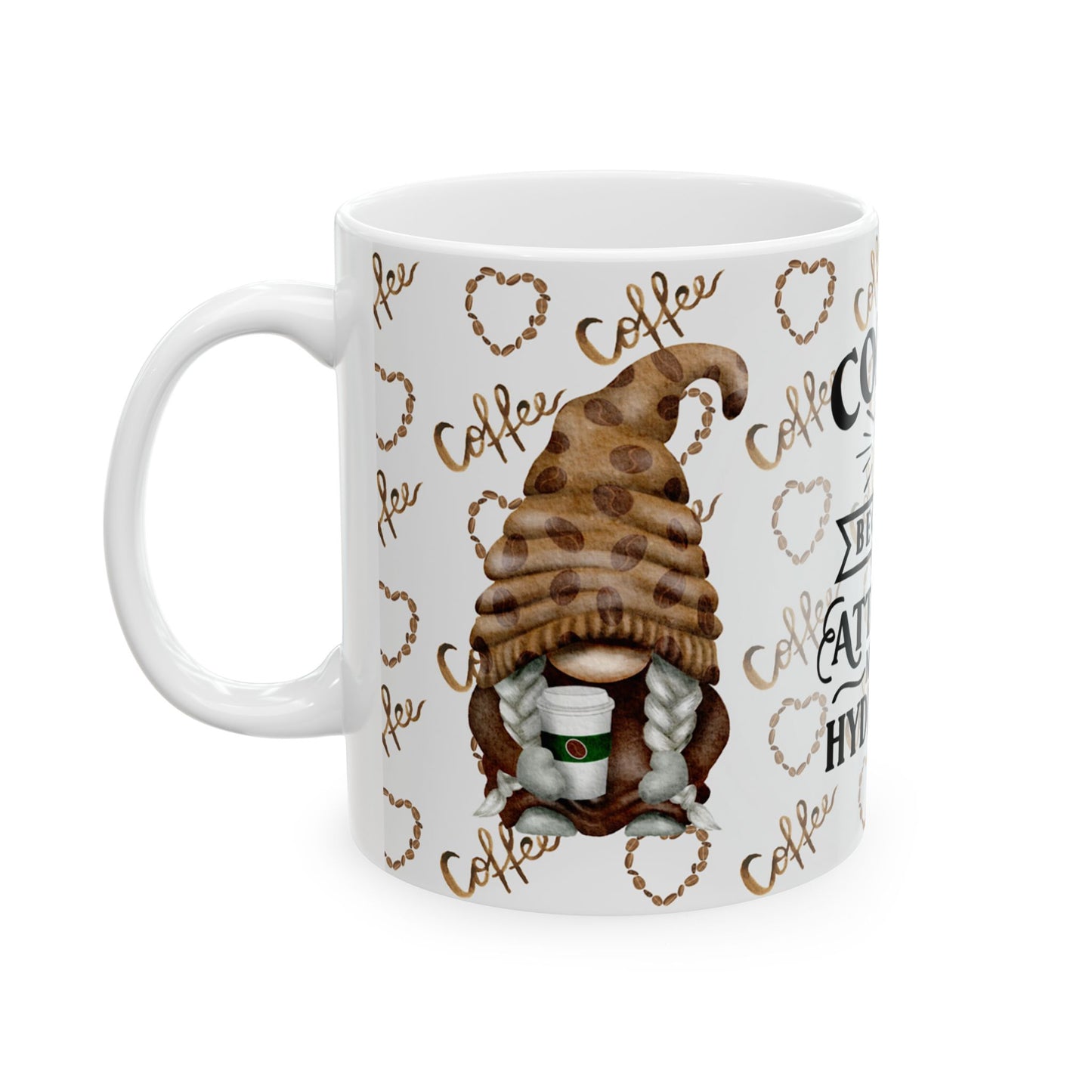 Coffee Attitude Ceramic Mug - 11oz Perfect Gift for Coffee Lovers