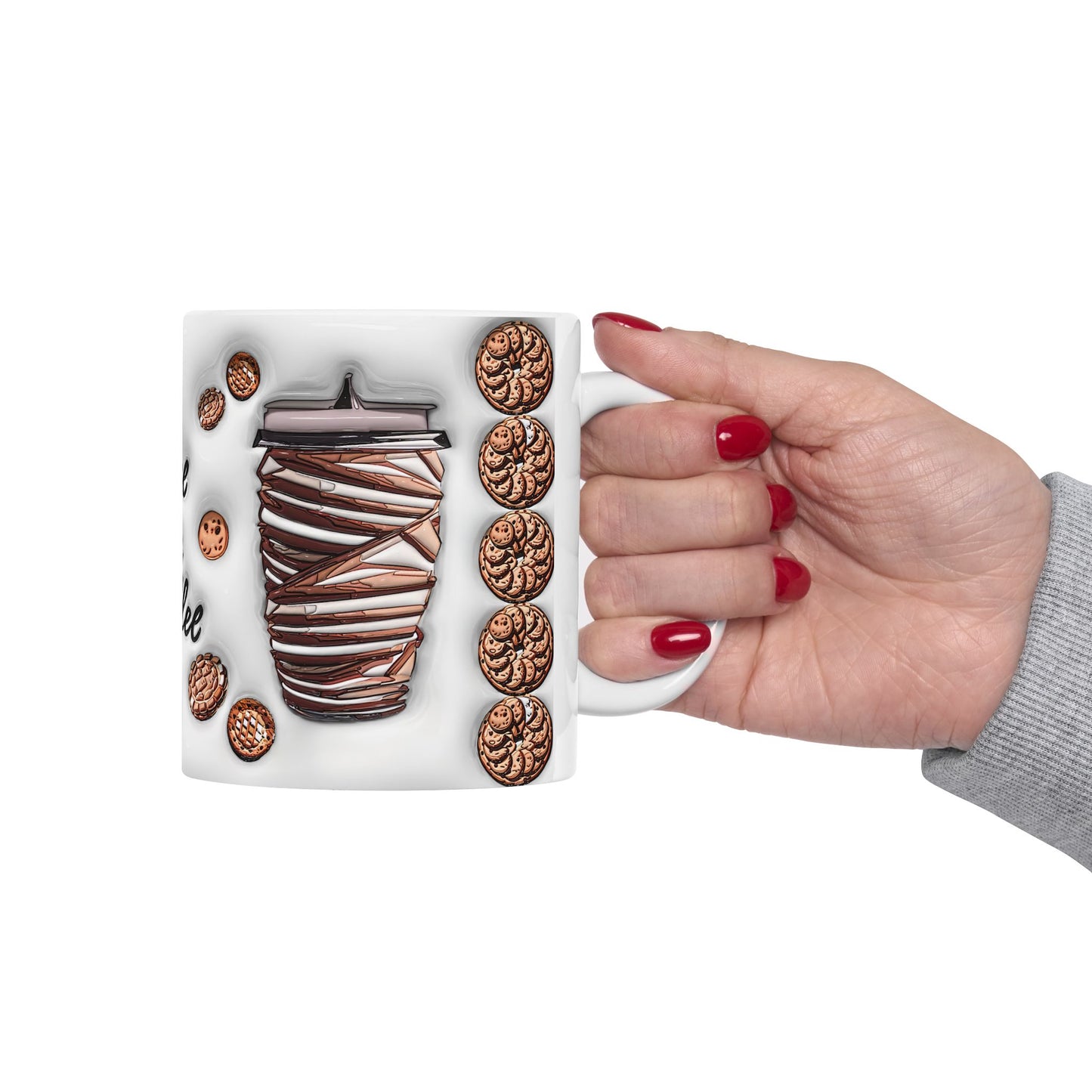 Time for Coffee Ceramic Mug - Perfect Gift for Coffee Lovers