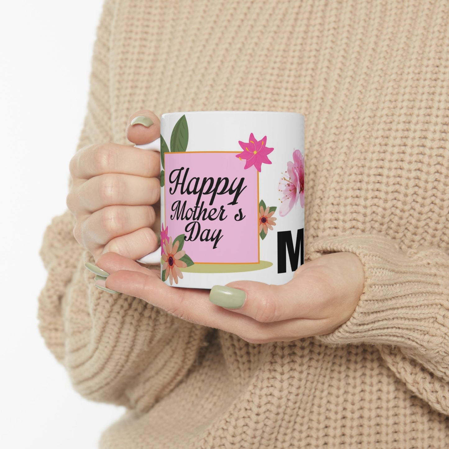 Happy Mother’s Day Ceramic Mug - Super Mom Design 11oz