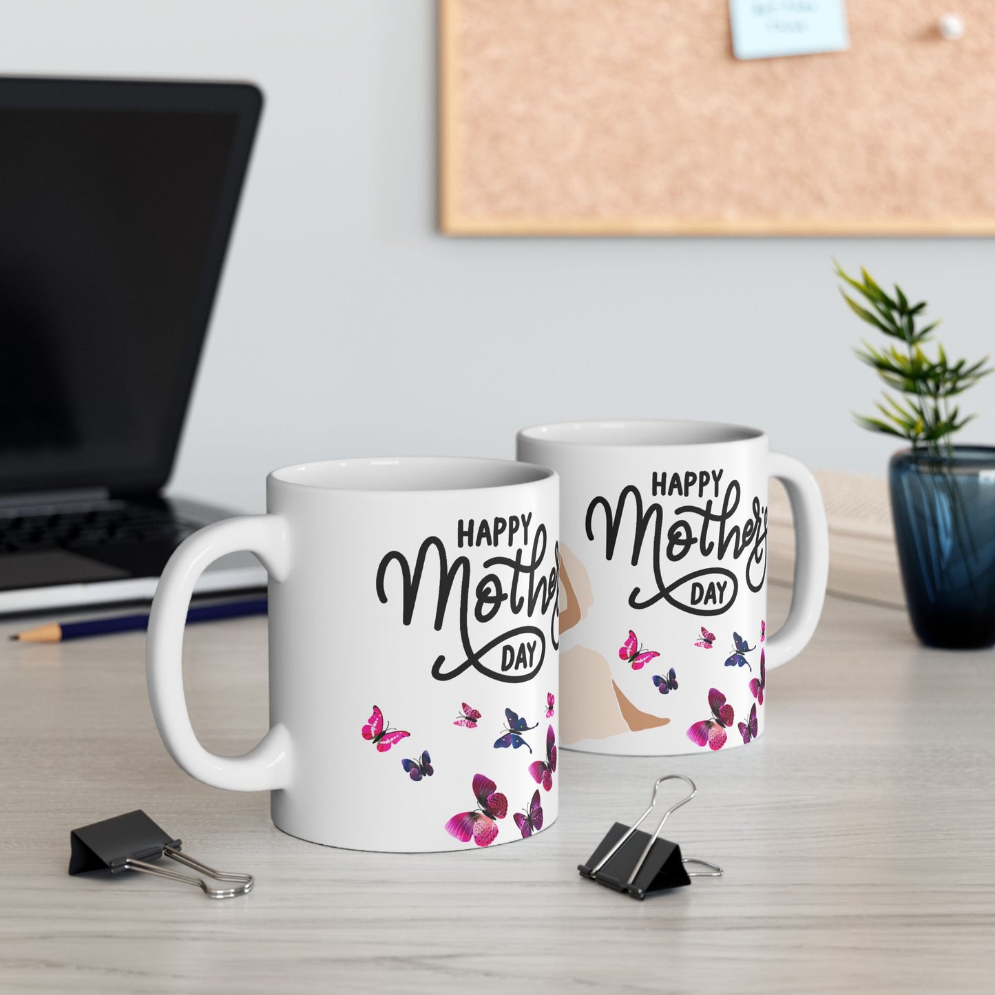 Mother's Day Ceramic Mug - Heartwarming Gift for Moms - 11oz