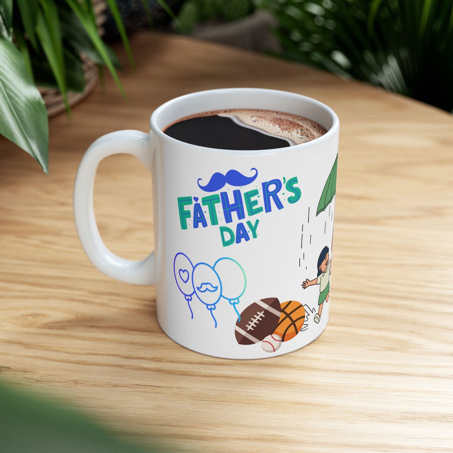 Father's Day Family Ceramic Mug