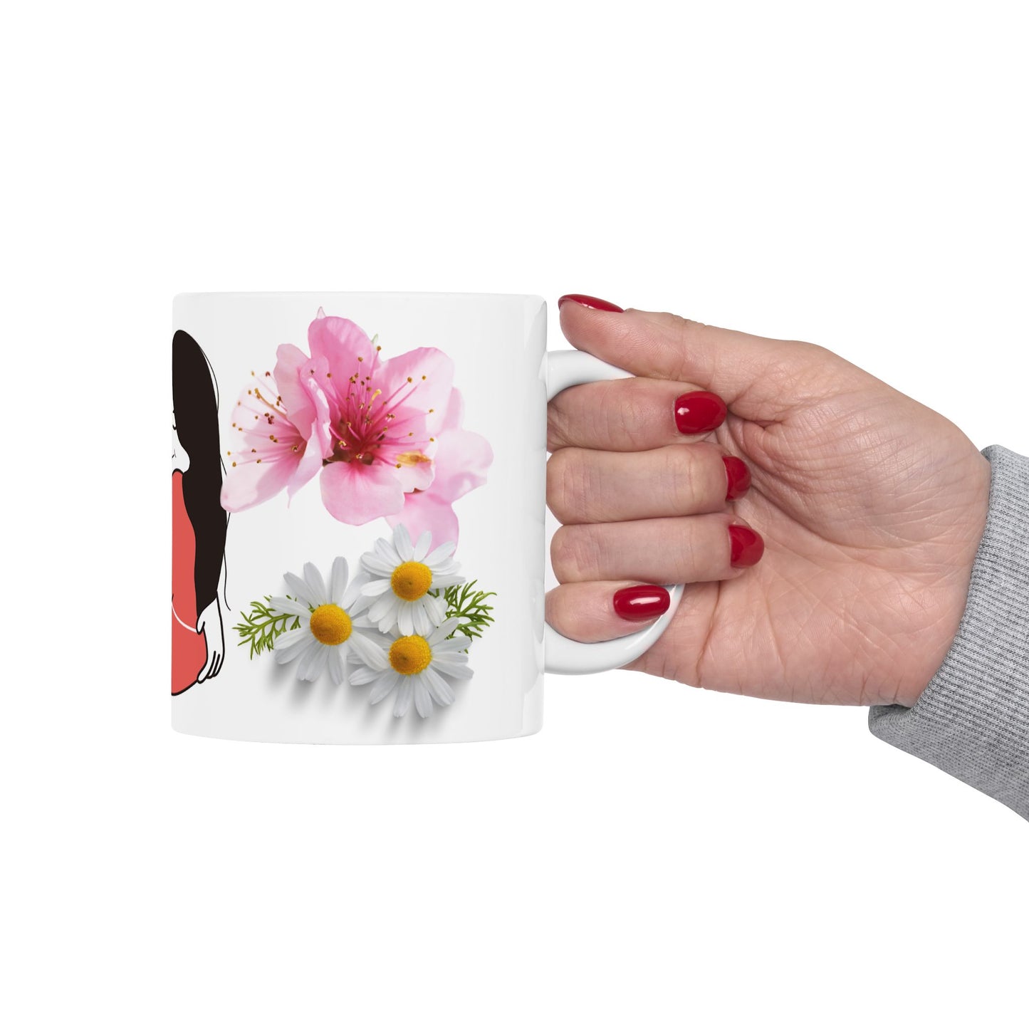 Emotional Support Ceramic Mug - Perfect Gift for Mother's Day & Friendship