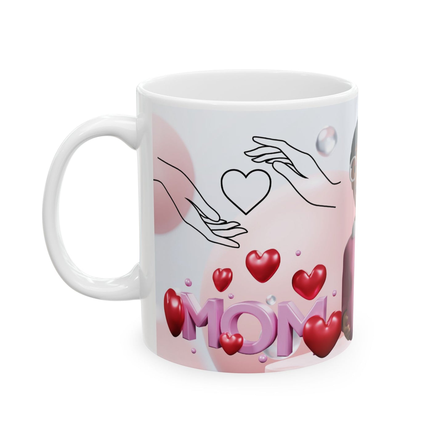 Cute Mom-To-Be Ceramic Mug - Perfect Gift for Baby Shower & Mother's Day