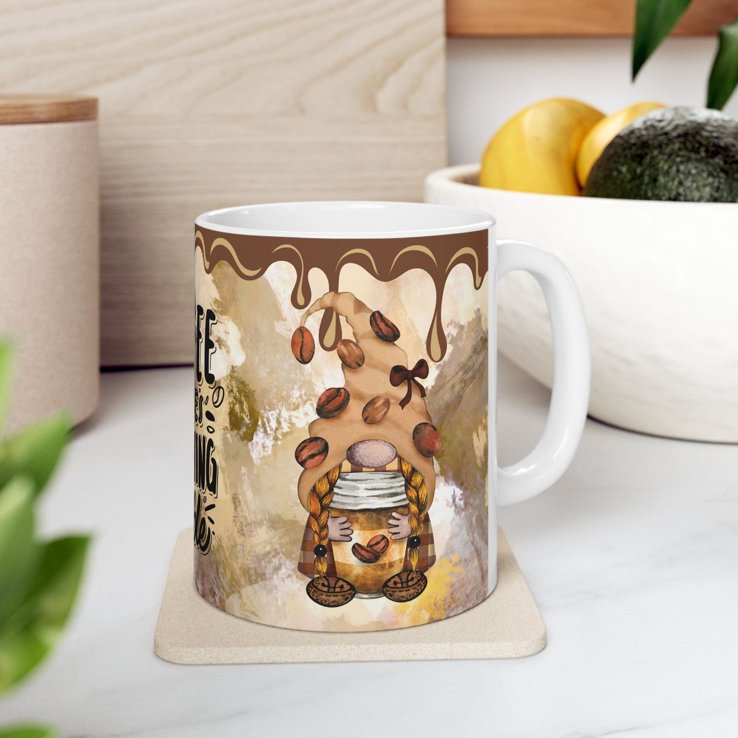 Coffee Makes Everything Possible Ceramic Mug - 11oz