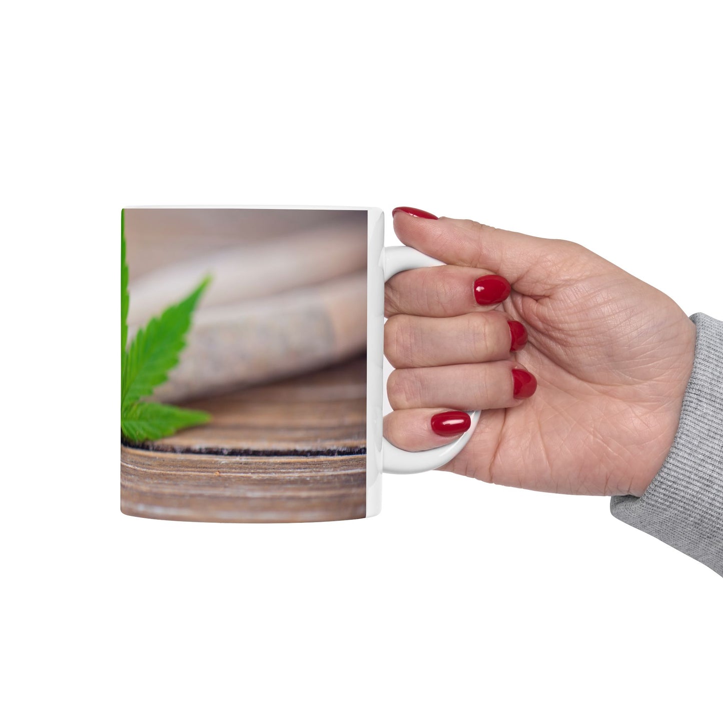 Inspirational Cannabis Ceramic Mug - 11oz