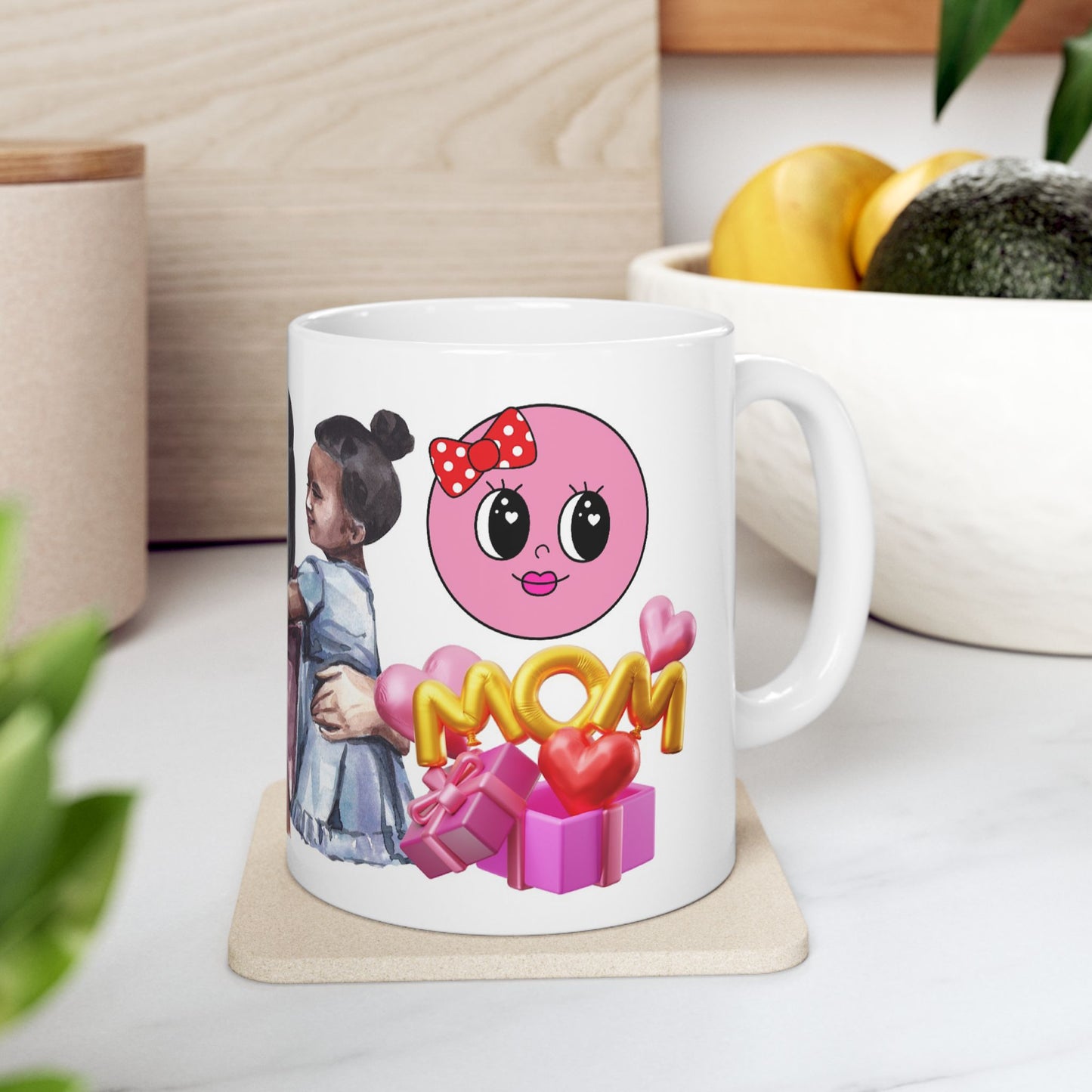 Family Love Ceramic Mug | Perfect Gift for Mother's Day & Celebrations