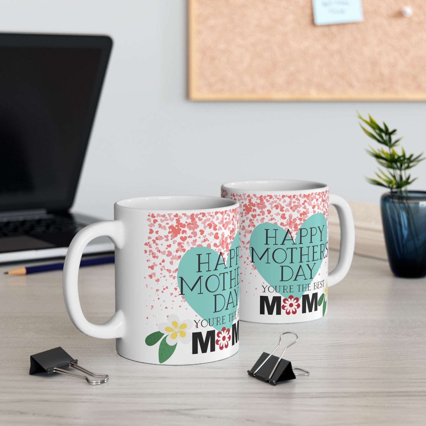 Happy Mother's Day Ceramic Mug - Perfect Gift for Moms 11oz