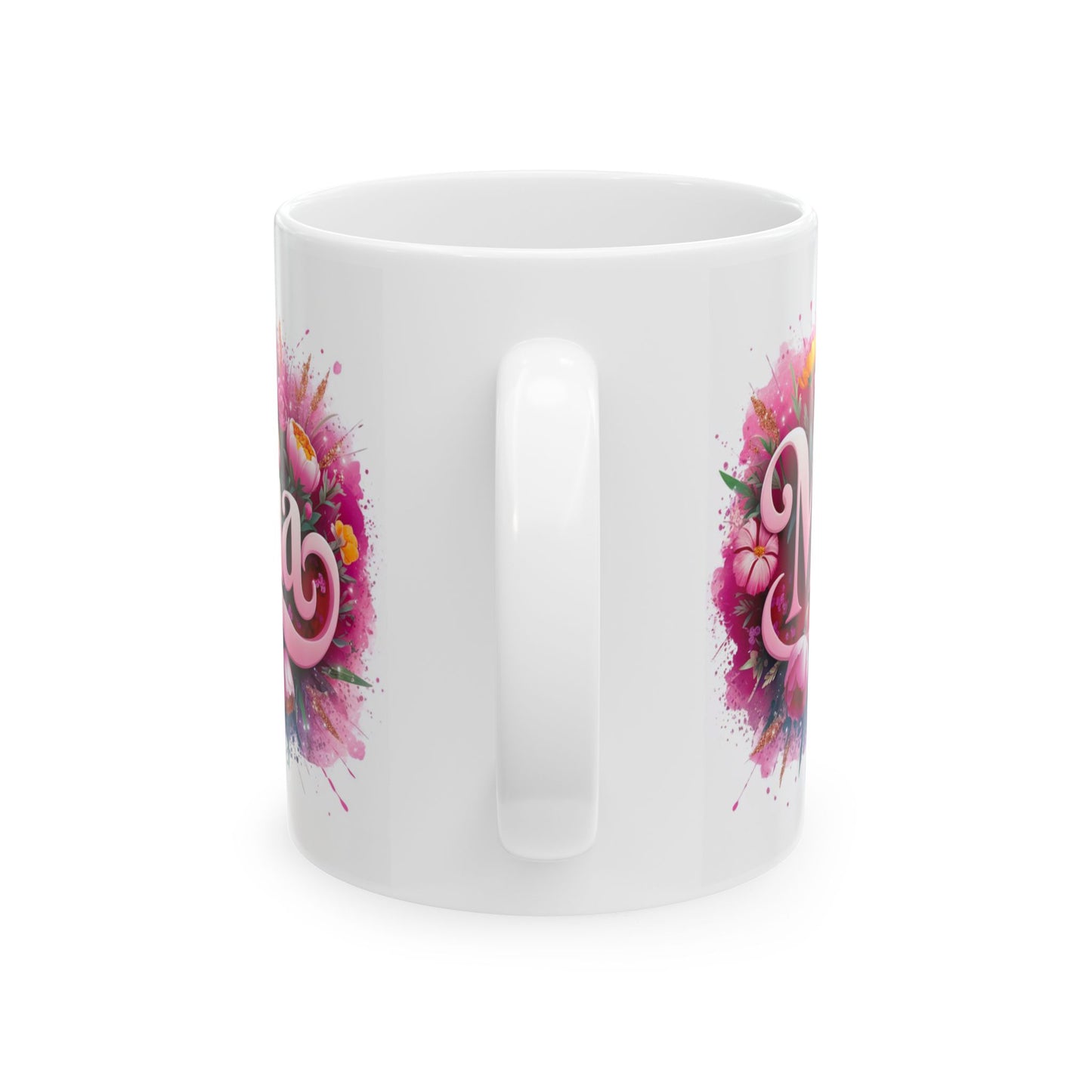 Floral Mama Ceramic Mug - Perfect Gift for Mother's Day, Birthdays & Family Celebrations