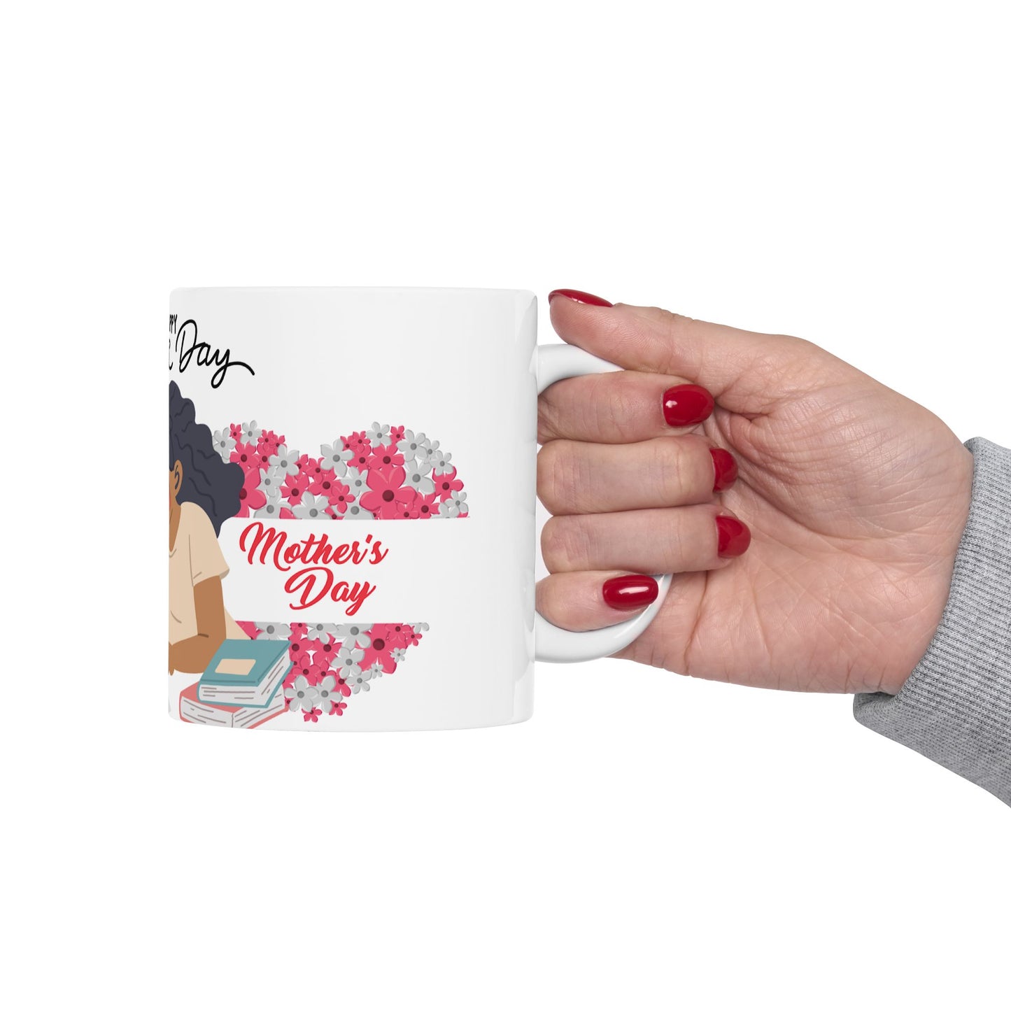 Happy Mother's Day Ceramic Mug - Ideal Gift for Moms