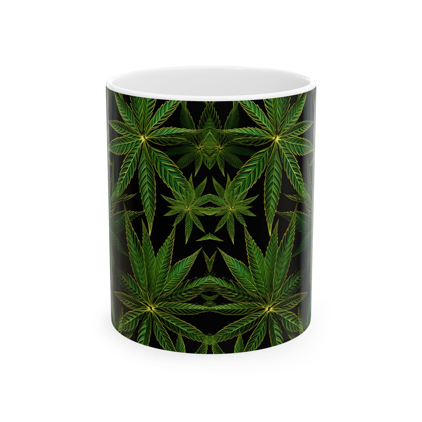 Tropical Leaf Ceramic Mug | 11oz Perfect for Home & Gifting