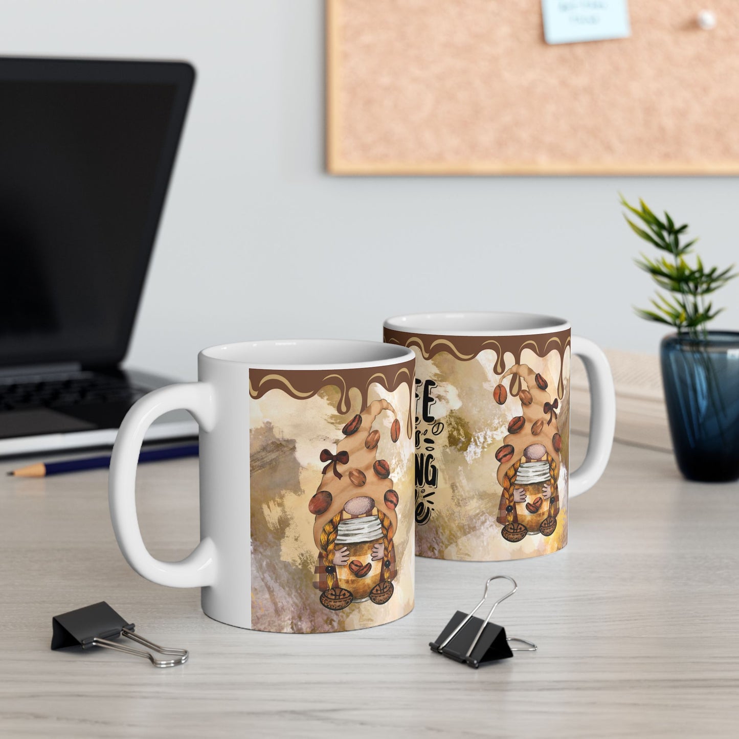 Coffee Makes Everything Possible Ceramic Mug - 11oz