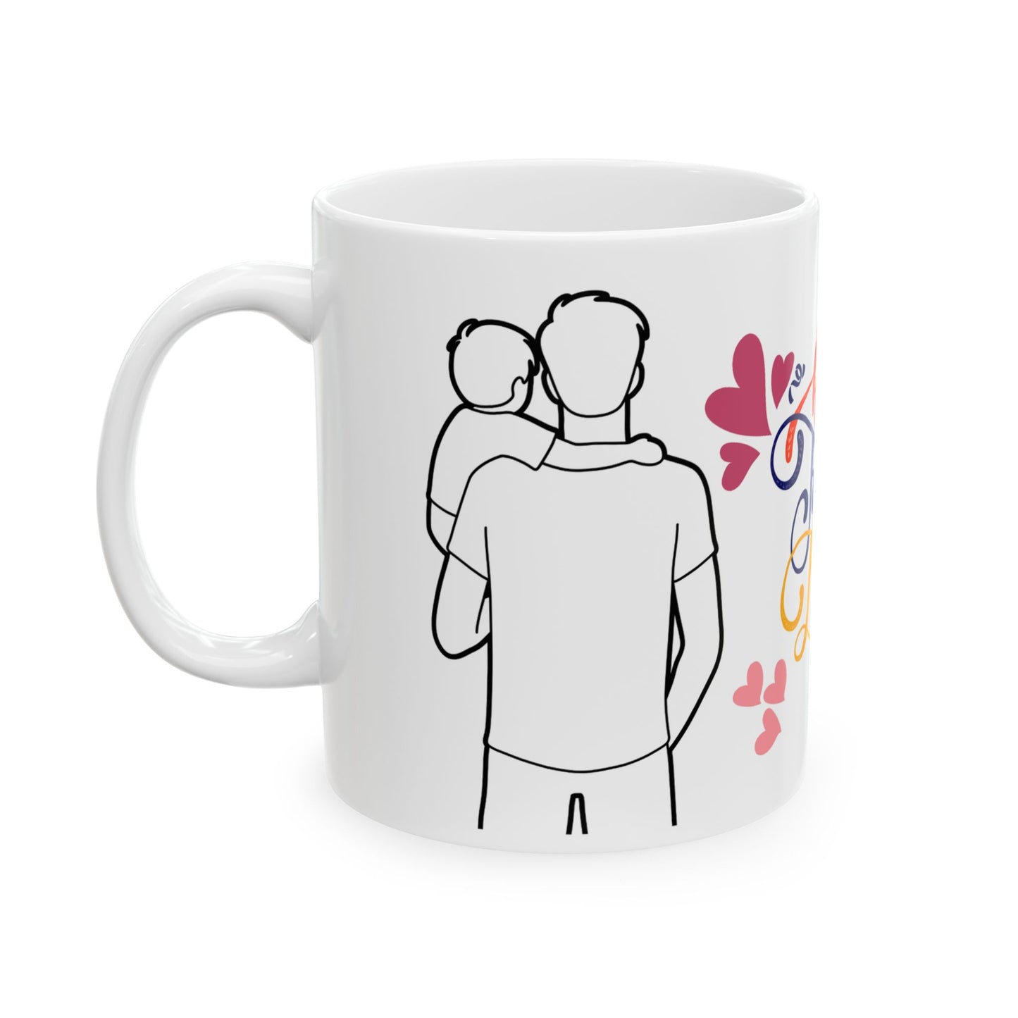 Happy Father's Day Ceramic Mug | Perfect Gift for Dads