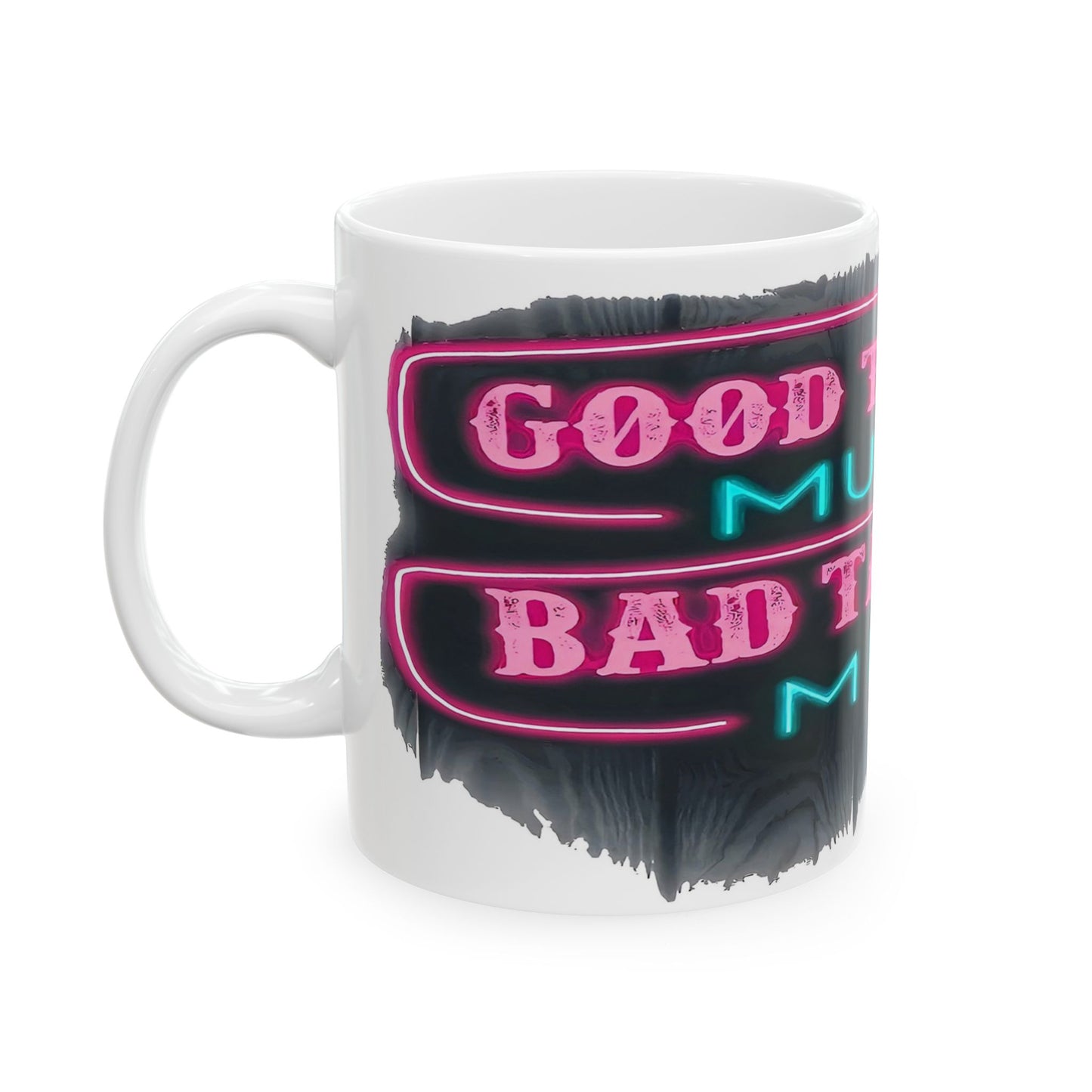 Good Taste Ceramic Mug - Perfect for Music & Coffee Lovers