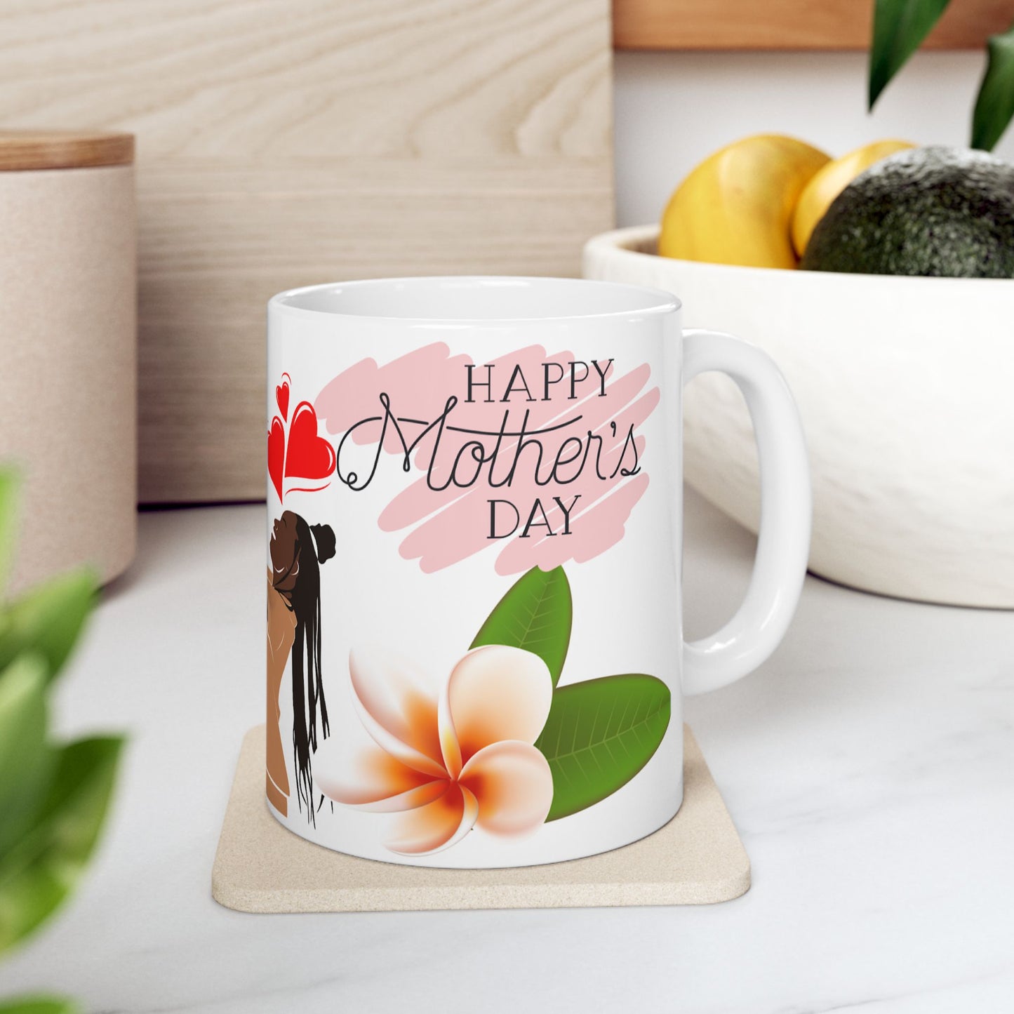 Mother's Day Love Ceramic Mug - Heartfelt 11oz Drinking Cup