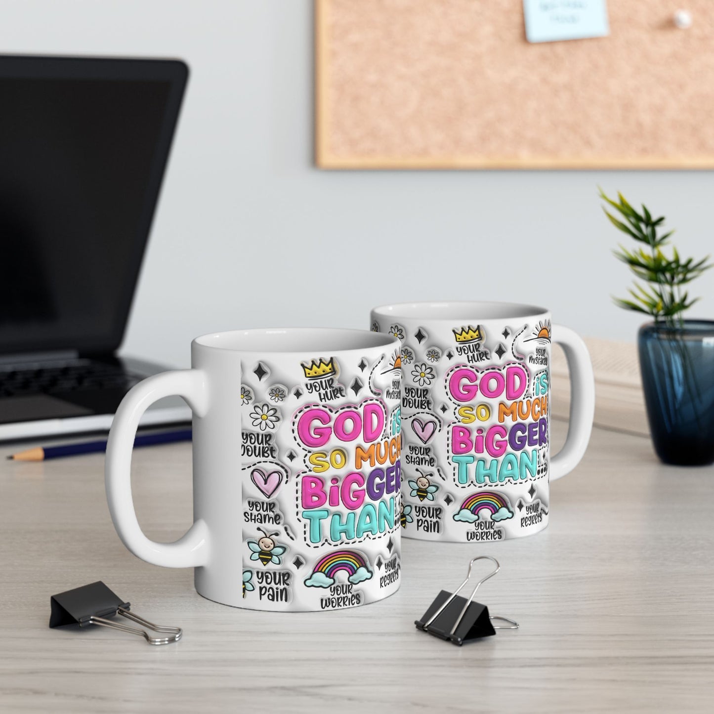 Inspirational Ceramic Mug - Perfect Gift for Motivation & Positivity