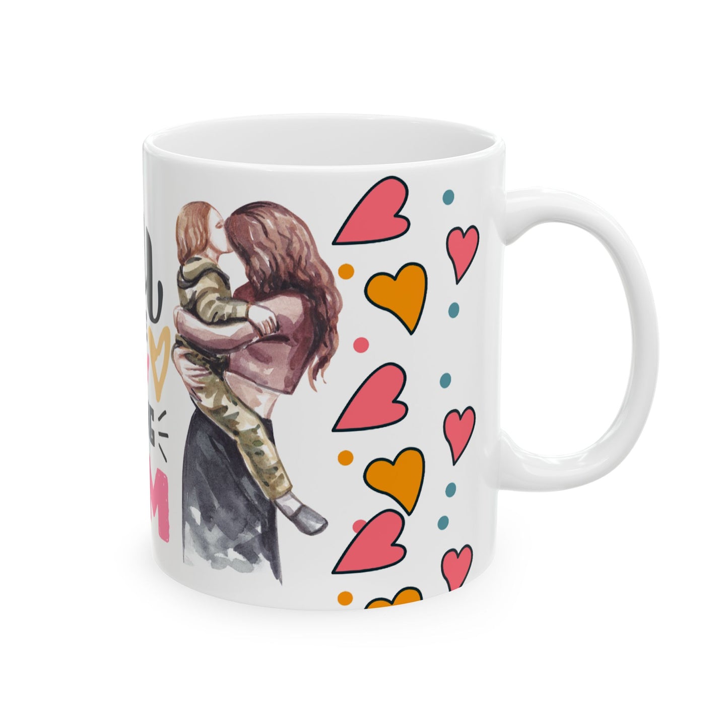 Amazing Mom Ceramic Mug - Heartwarming Gift for Mother's Day & Special Occasions