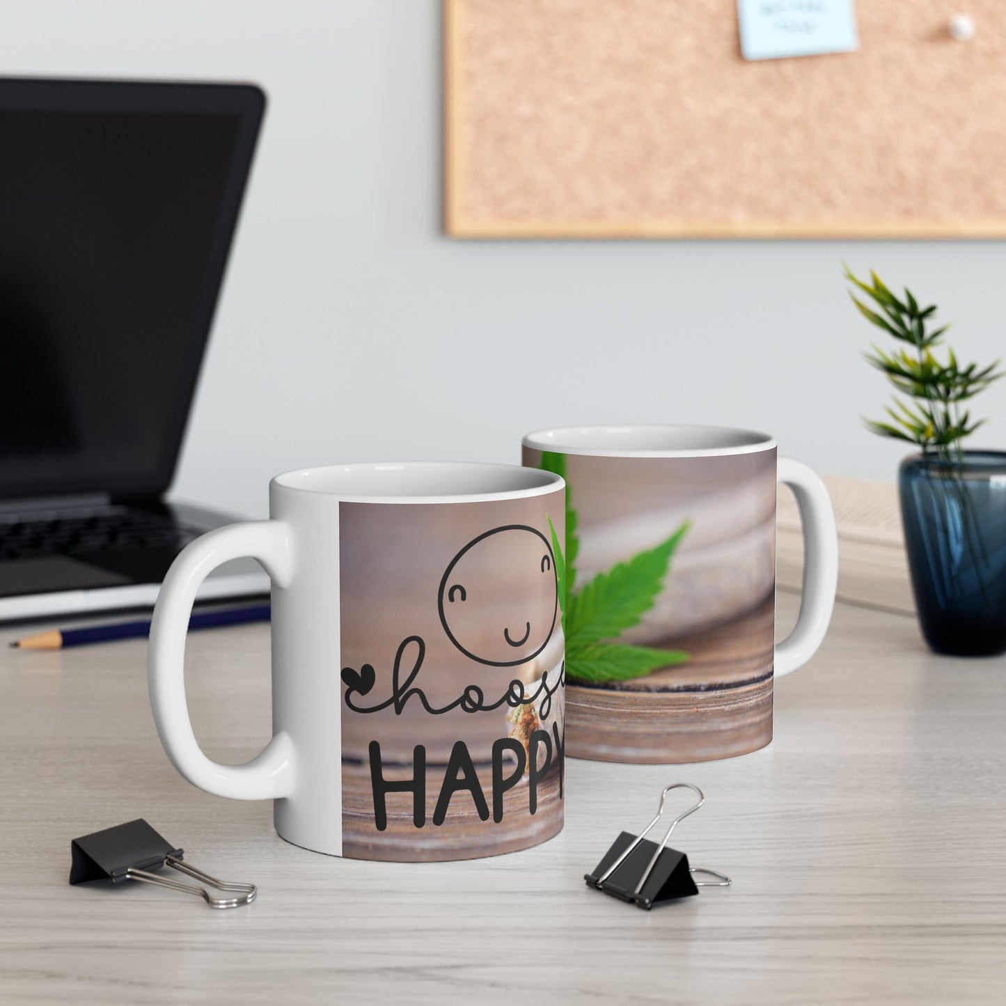 Inspirational Cannabis Ceramic Mug - 11oz
