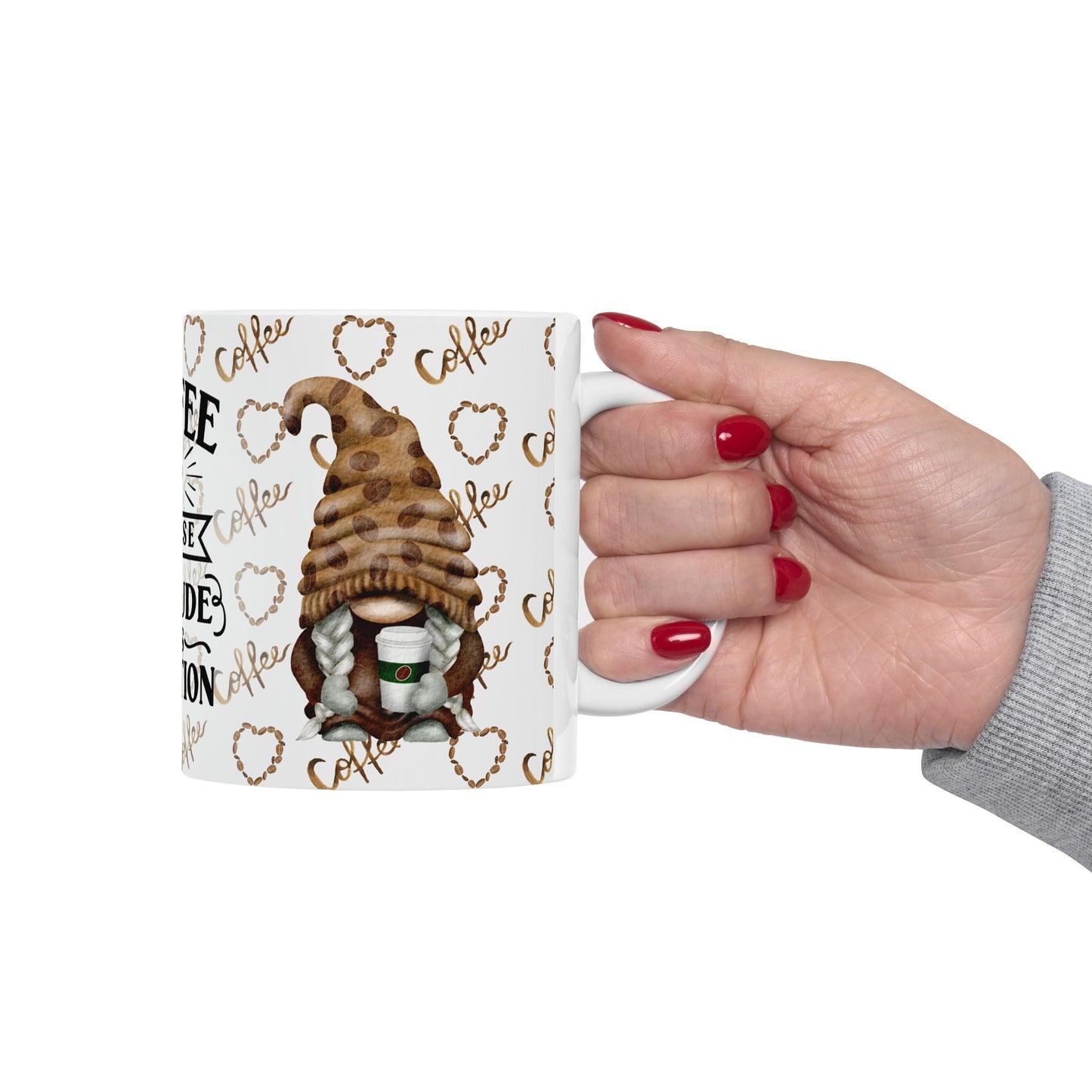 Coffee Attitude Ceramic Mug - 11oz Perfect Gift for Coffee Lovers