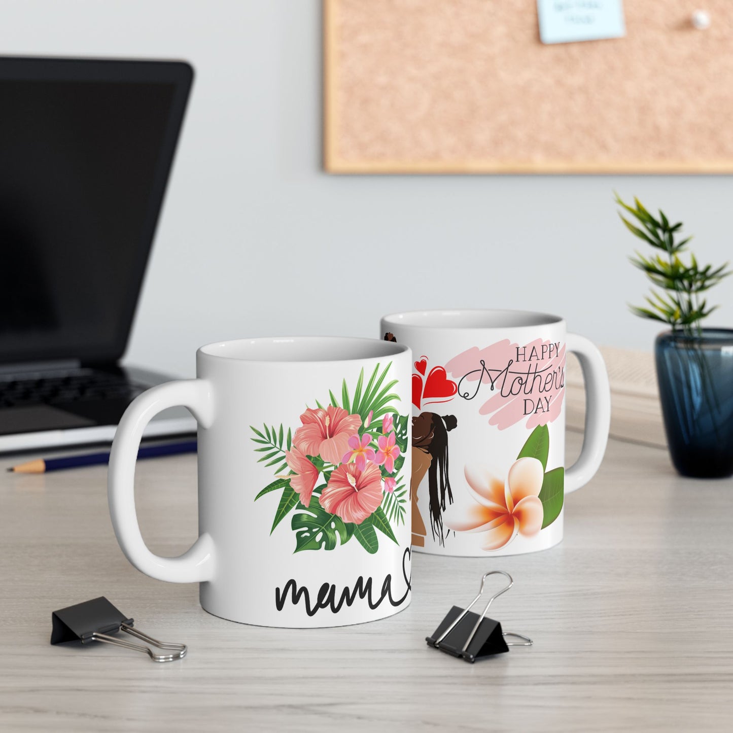Mother's Day Love Ceramic Mug - Heartfelt 11oz Drinking Cup