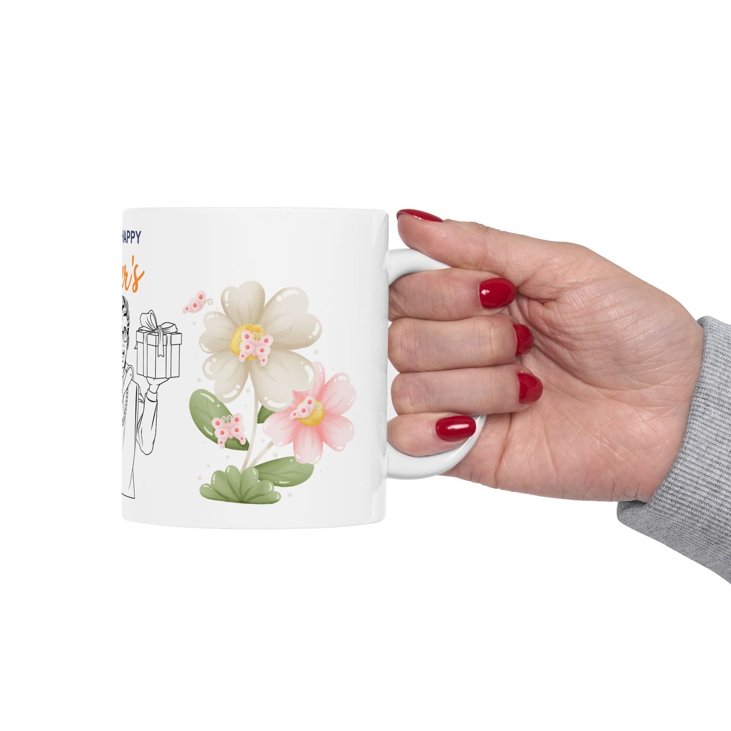 Happy Father's Day Ceramic Mug - Perfect Gift for Dads