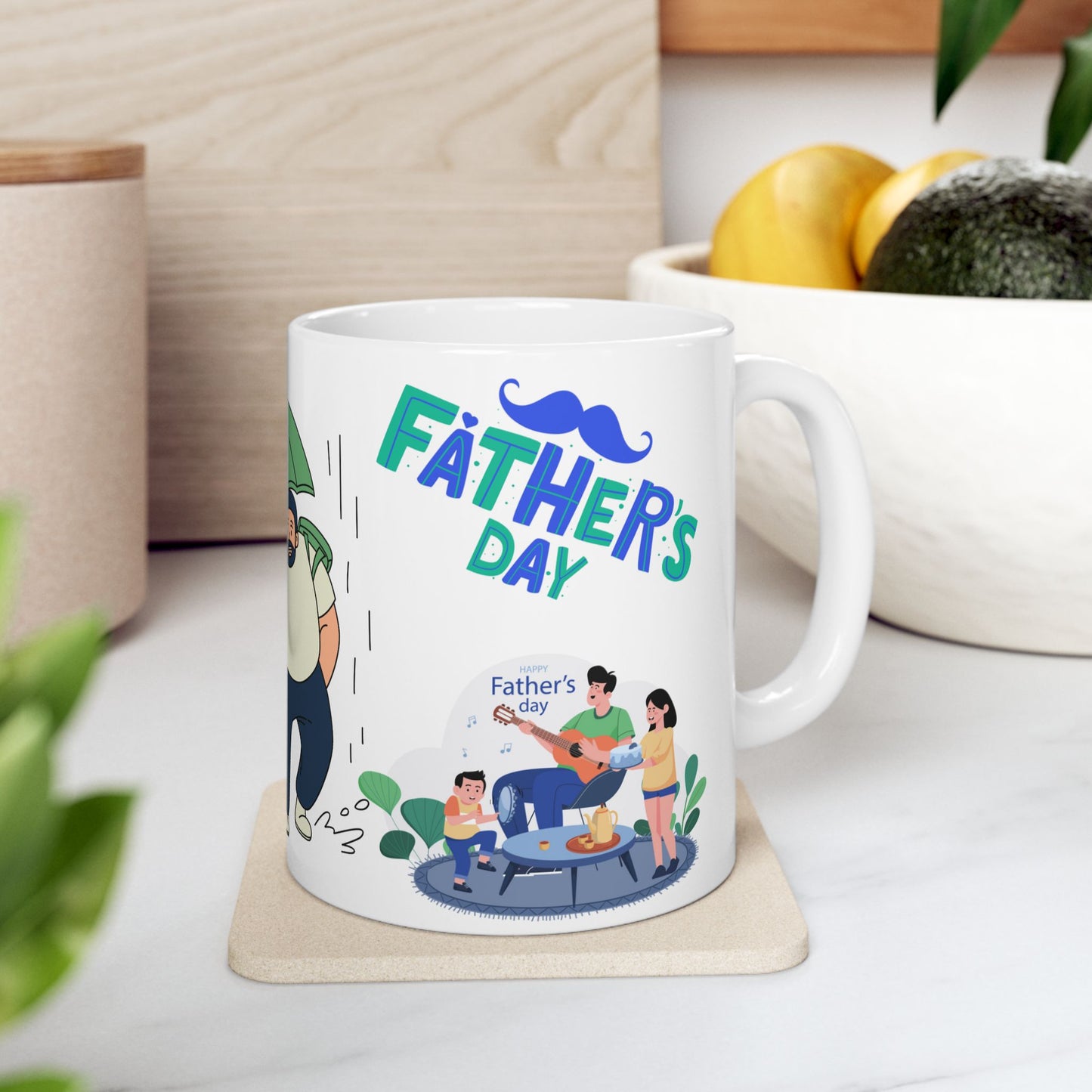 Father's Day Family Ceramic Mug