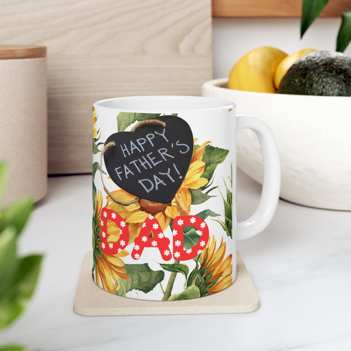 Sunflower Father's Day mugmii Mug