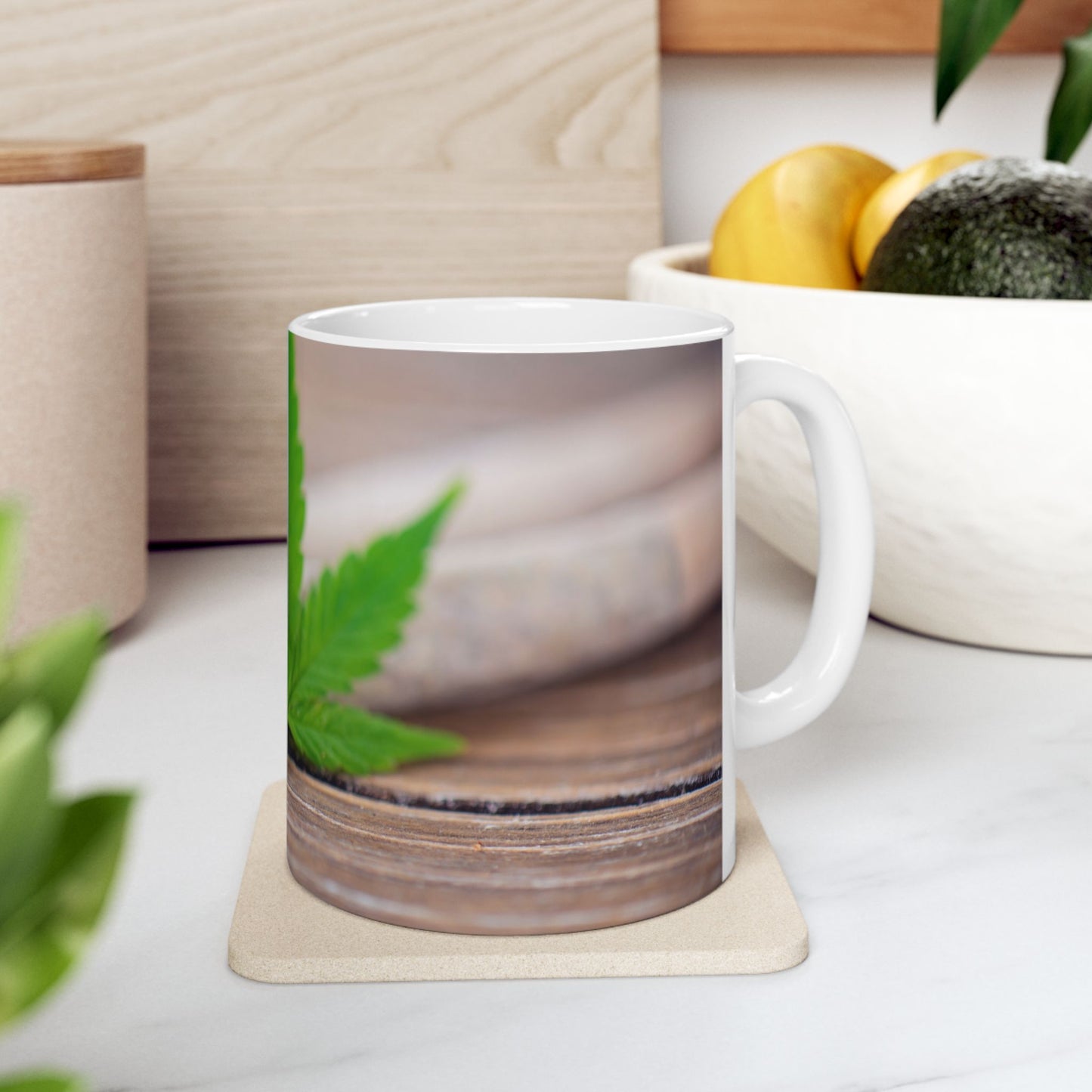 Inspirational Cannabis Ceramic Mug - 11oz